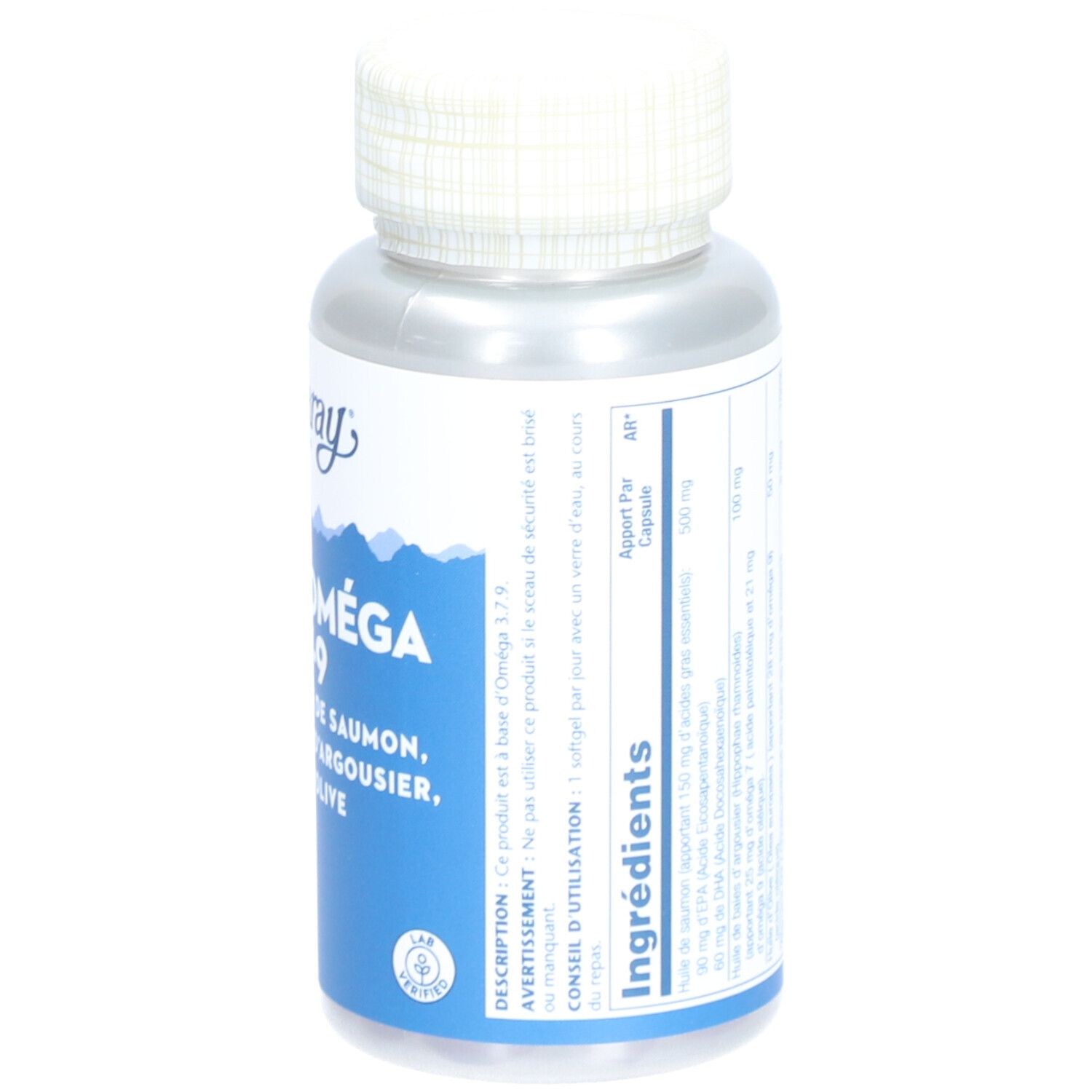 Solaray Super Oméga 3-7-9