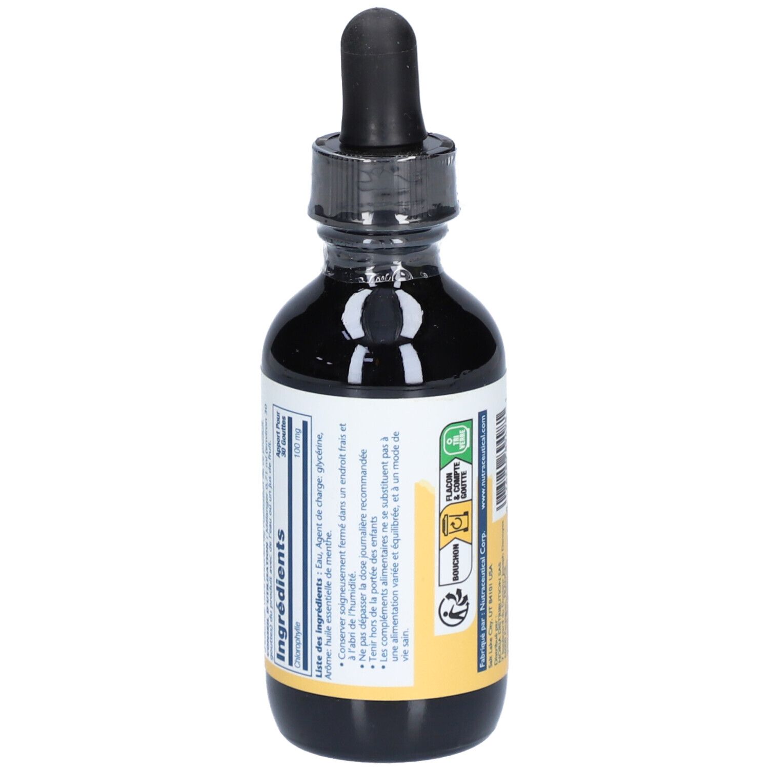 Solaray Chlorophylle 20X - Complément alimentaire