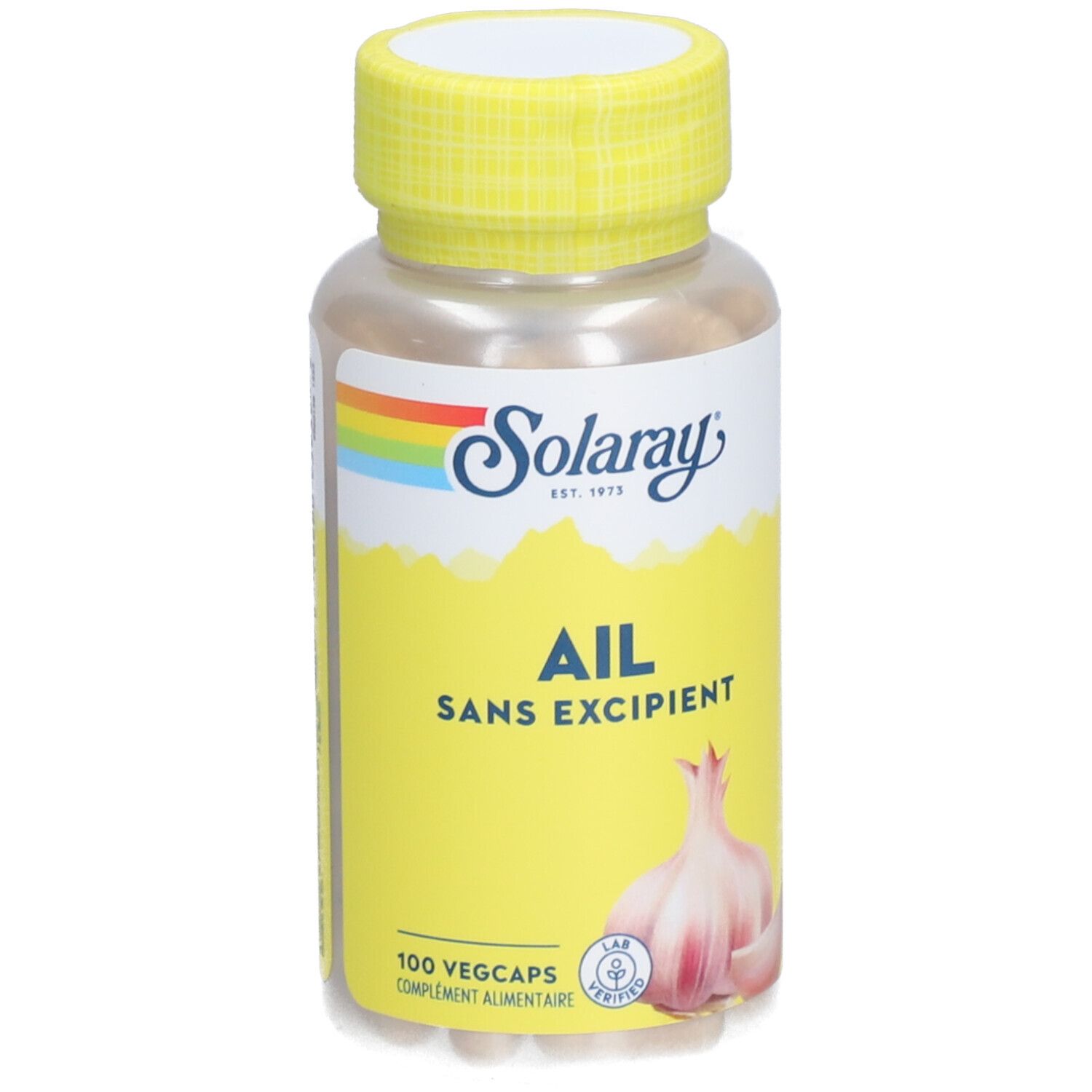 Solaray Ail Sans Excipient