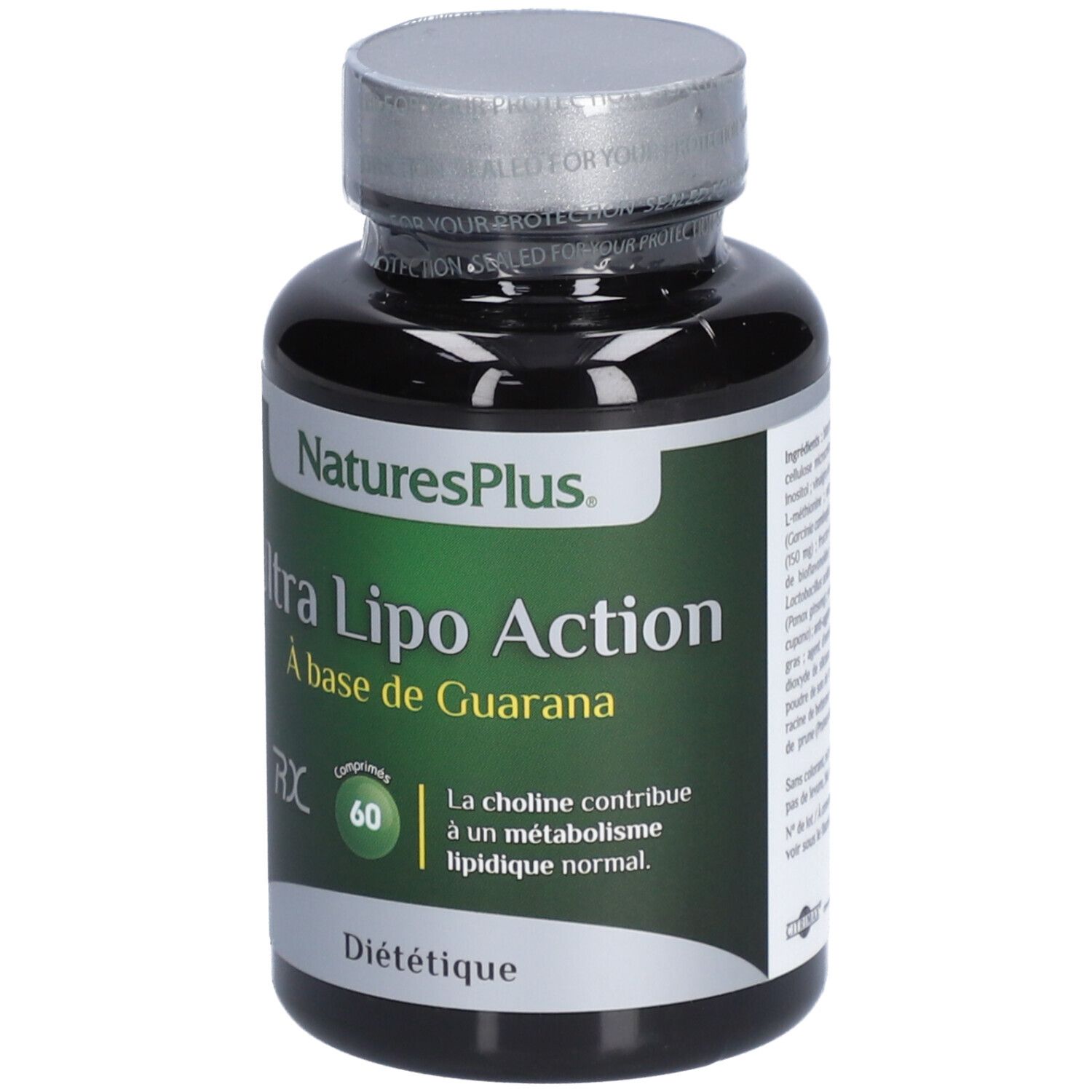 NaturesPlus Ultra Lipo Action à base de Guarana