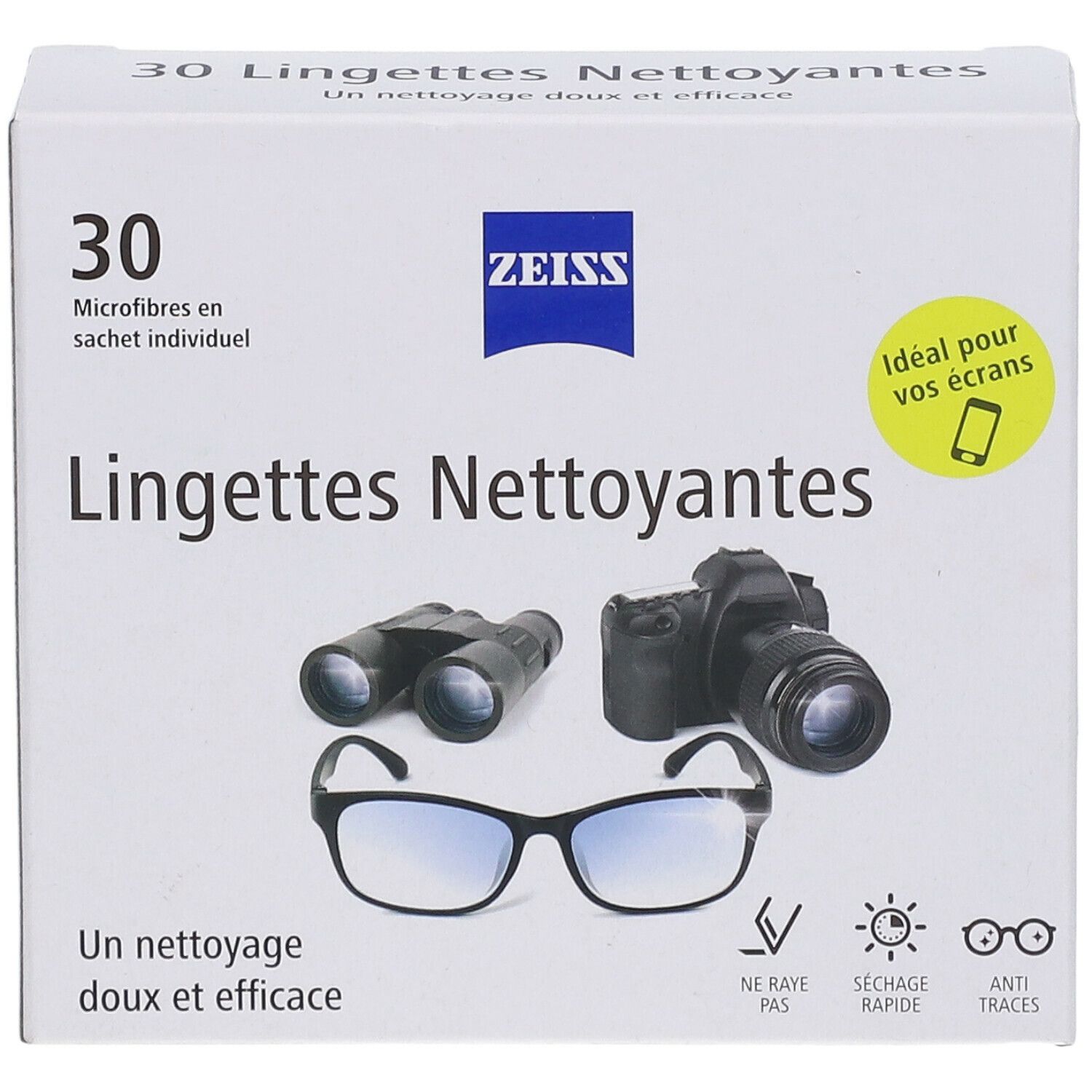 Zeiss Lingettes nettoyantes pour lunettes