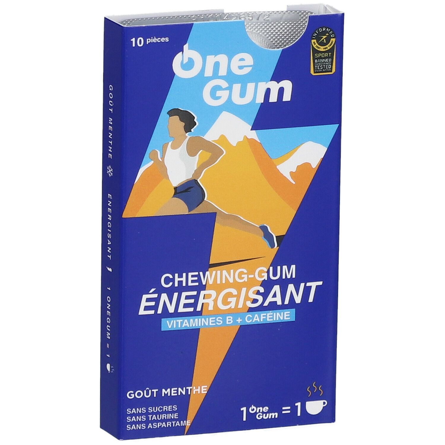 OneGum, le chewing-gum énergisant