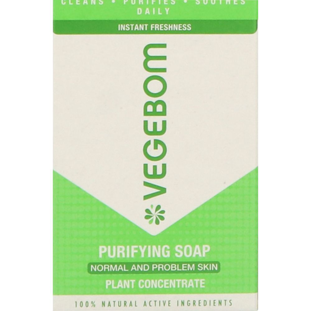 Vegebom Savon Purifiant, Savon purifiant, pain 100 g