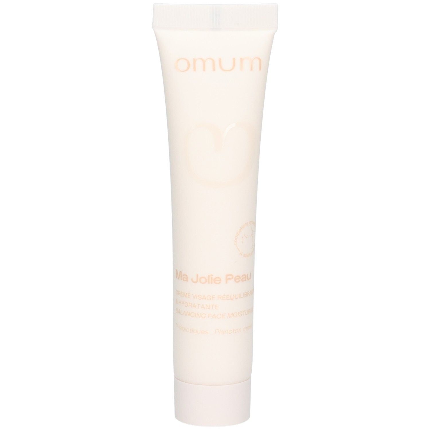 Crème visage OMUM Ma Jolie Peau : formule naturelle, certifiée BIO, fabrication française.