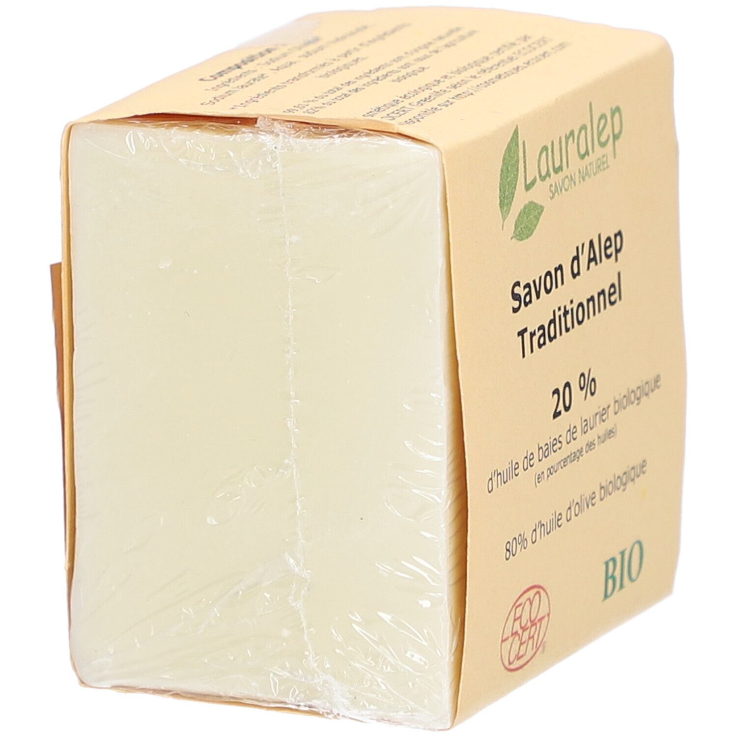 LAURALEP Savon d'Alep 20%