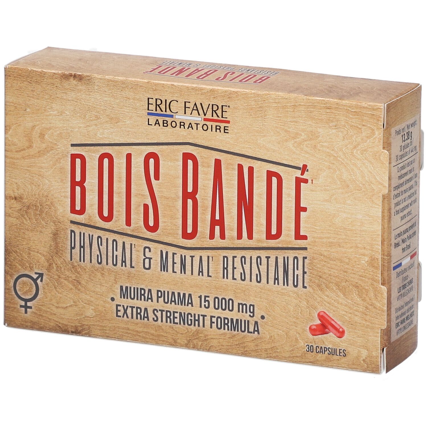 ERIC FAVRE® Bois bandé