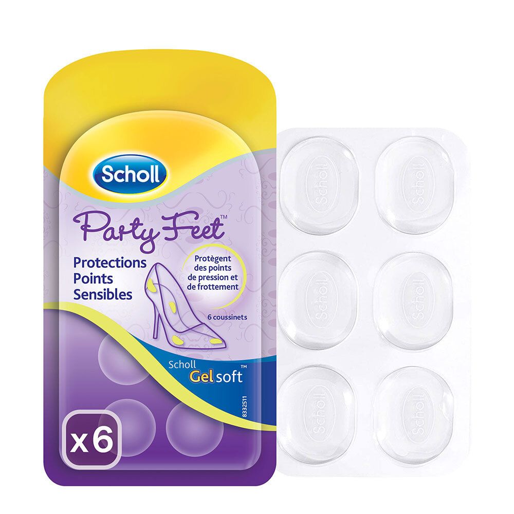 Scholl® ActivGel Party Feet Protections points sensibles 30 - 40,5
