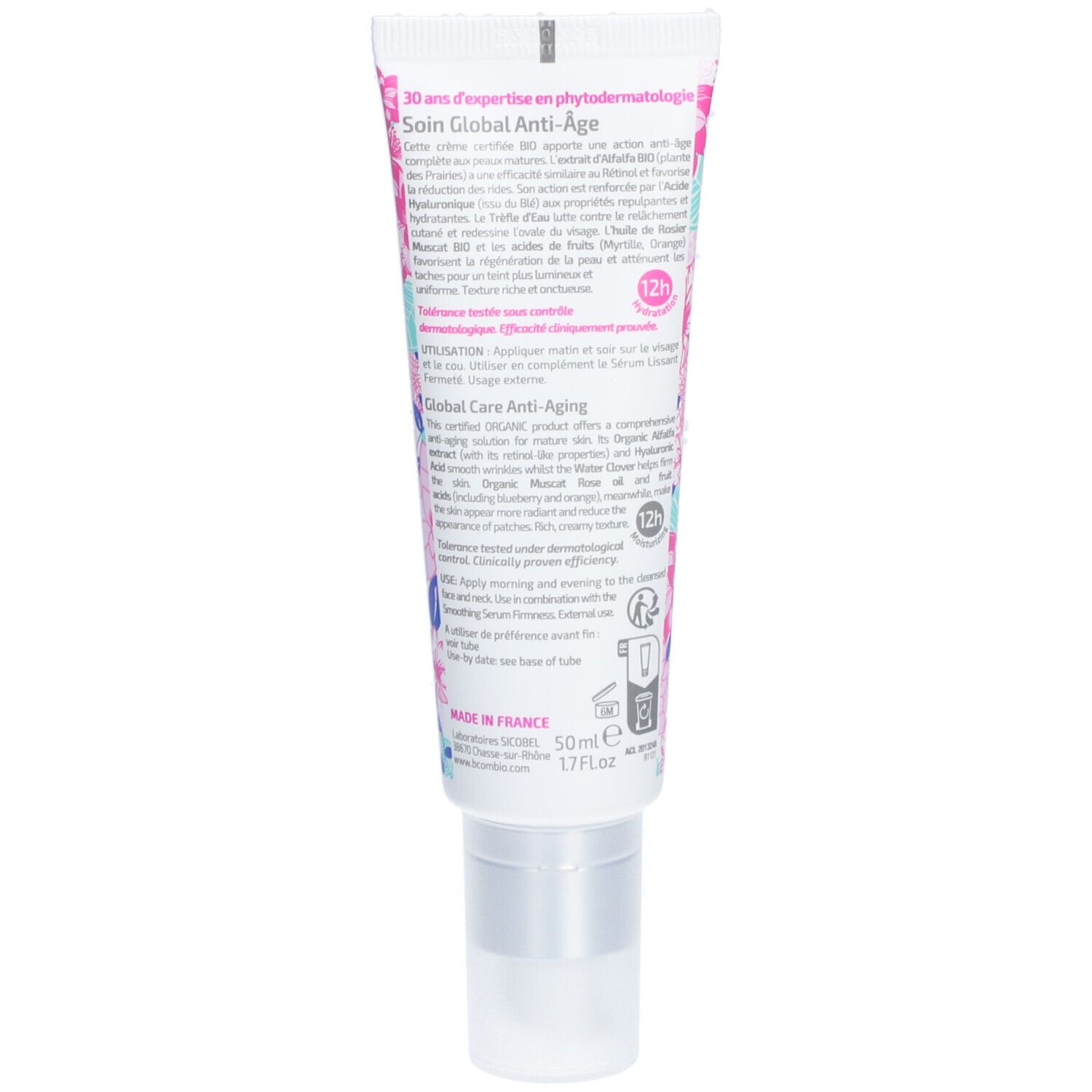 B COM BIO ANTI-ÂGE Soin Global Anti-Âge Rides et Fermeté