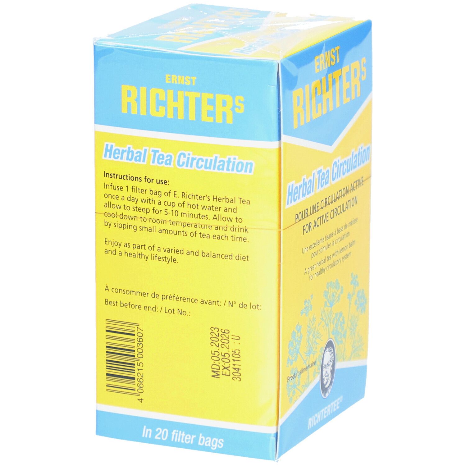 Richters Tisane Circulation