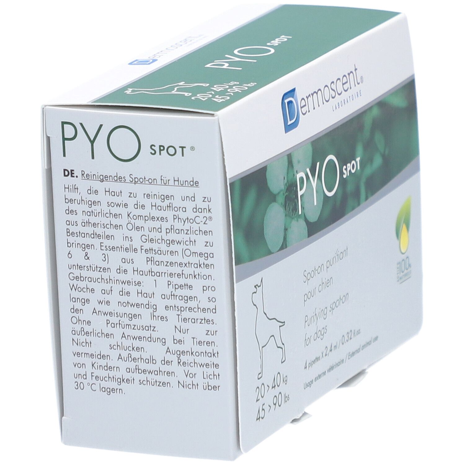 PYOSPOT CN 20-40KG 4X2,4ML