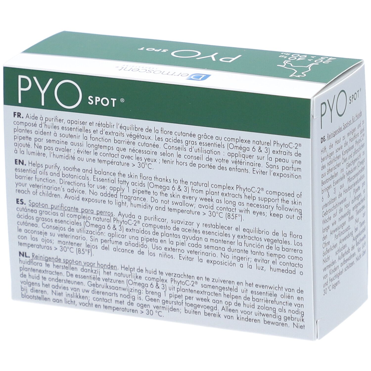 PYOSPOT CN 20-40KG 4X2,4ML