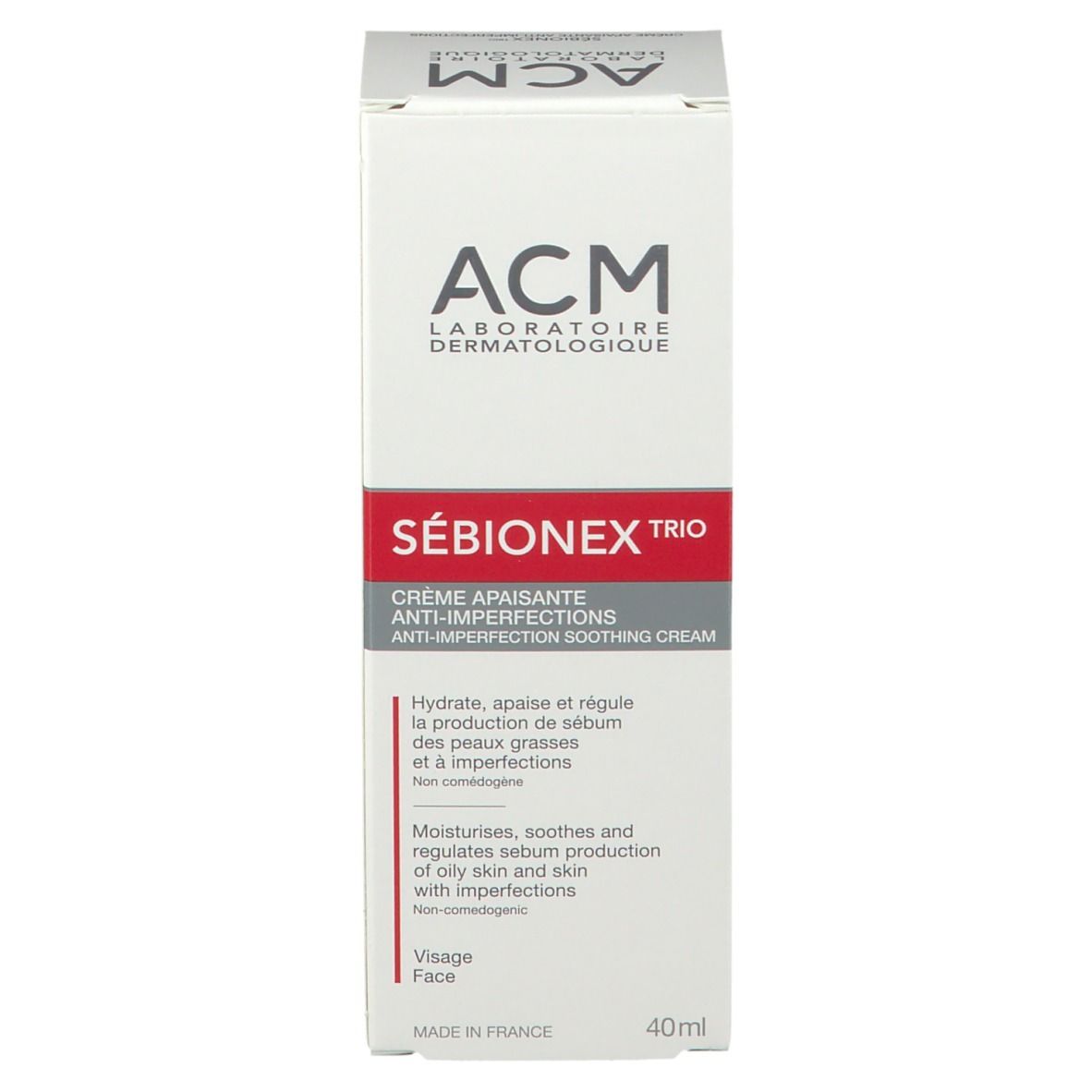 ACM SÉBIONEX TRIO Crème Apaisante Anti-Imperfections