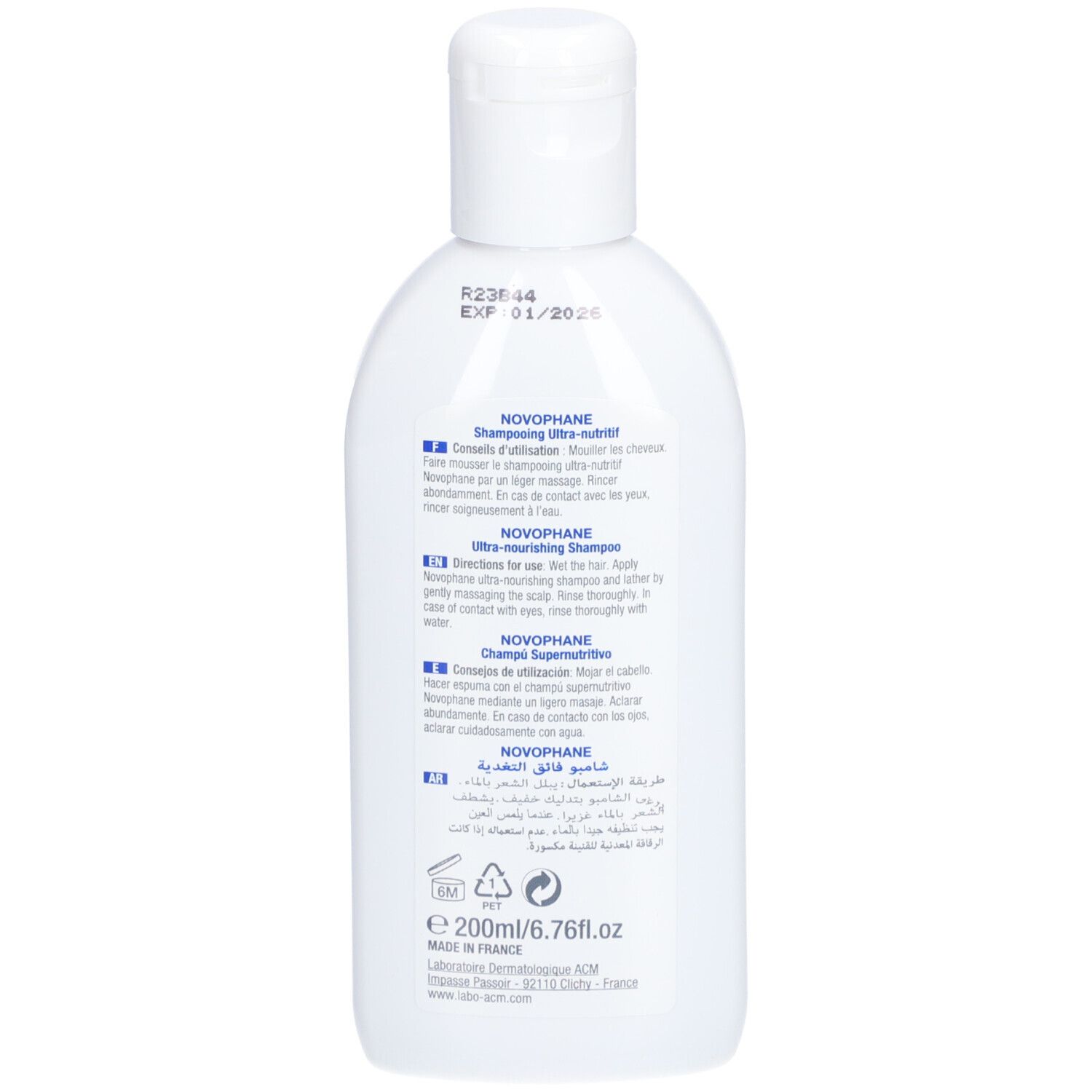 ACM Novophane Shampooing Ultra-nutritif