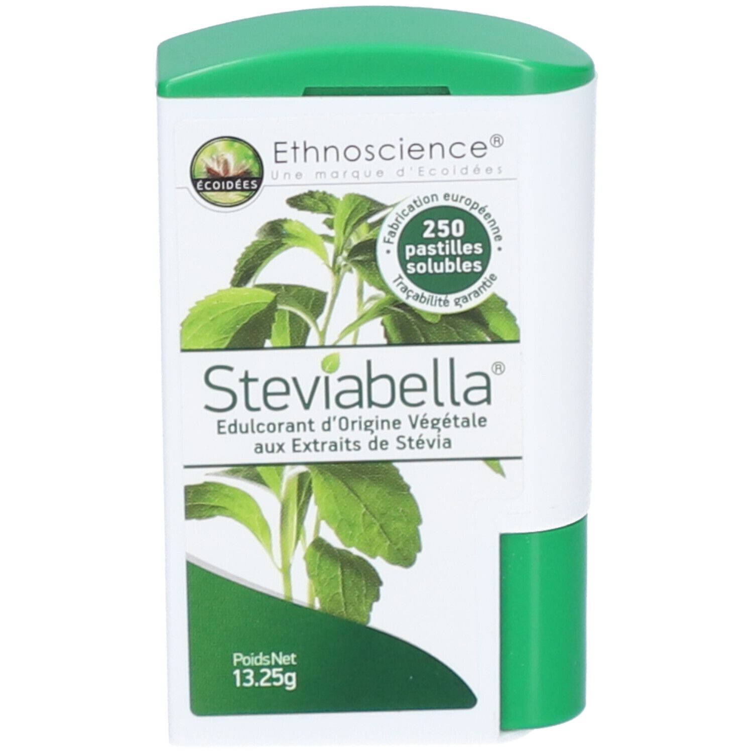 Ecoidées Stévia Distributeur de pastilles