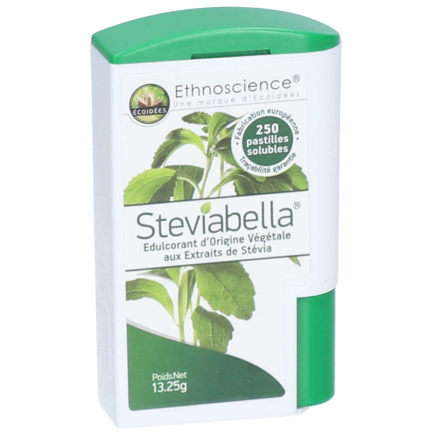 Ecoidées Stévia Distributeur de pastilles