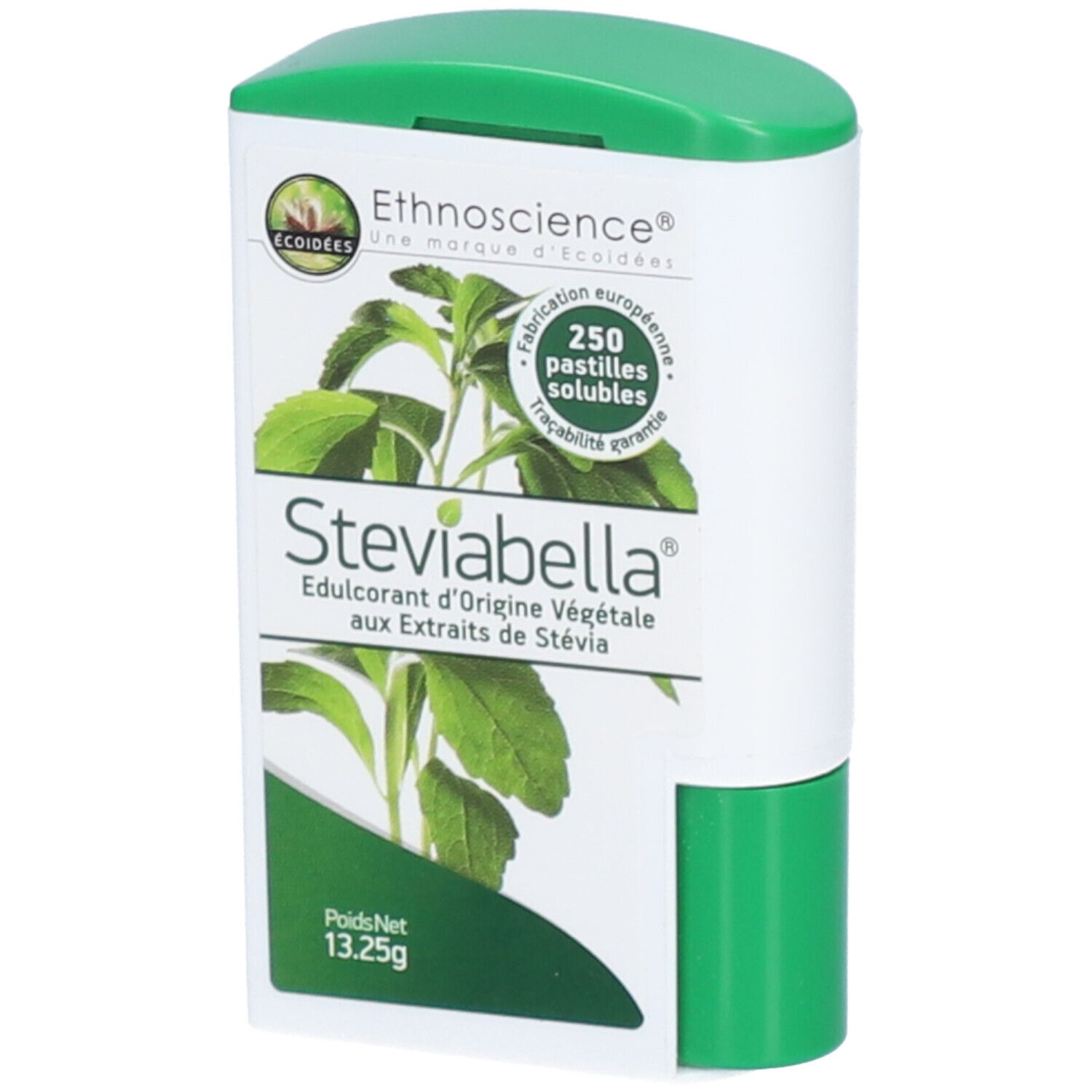 Ecoidées Stévia Distributeur de pastilles