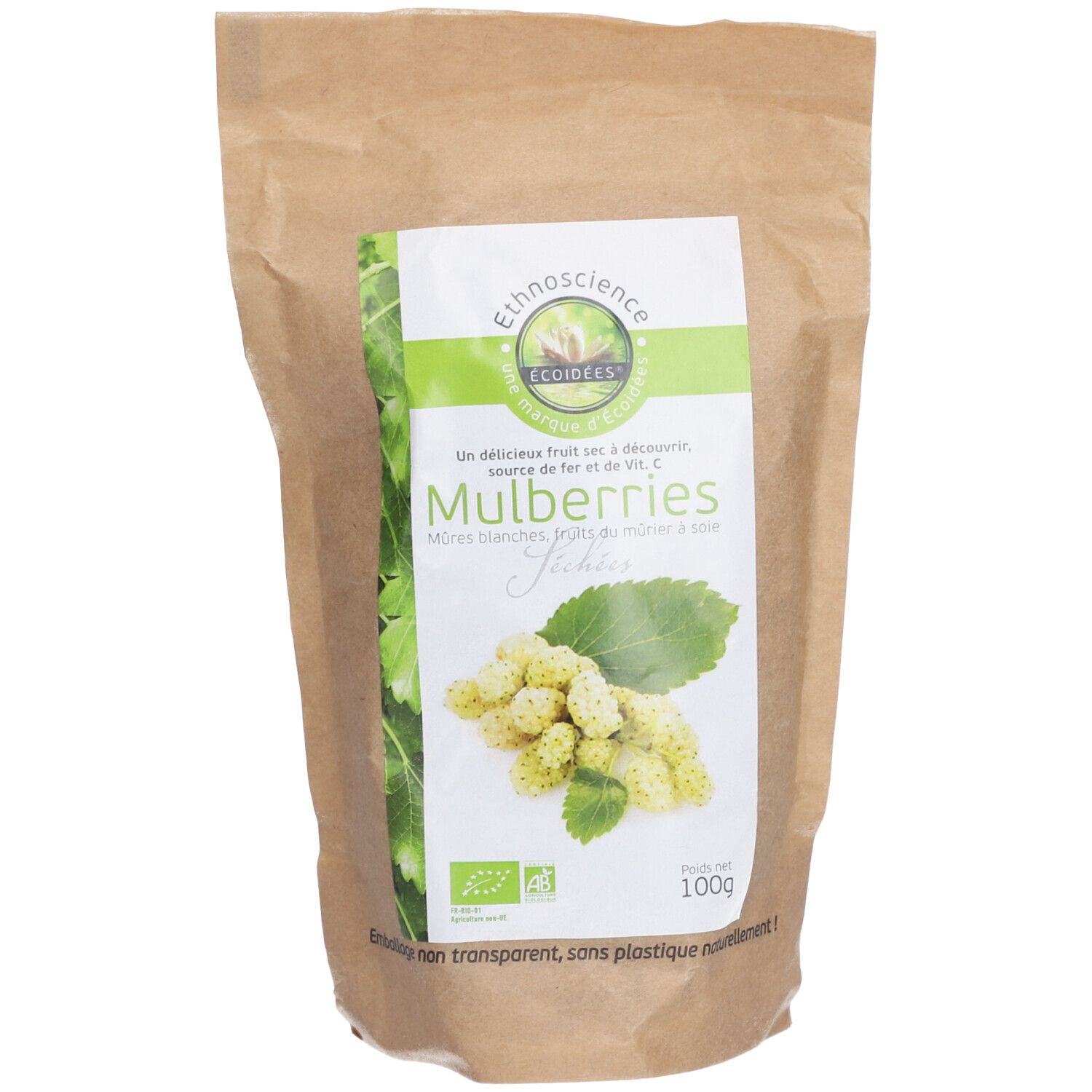 Ecoidées Mulberries blanches Bio