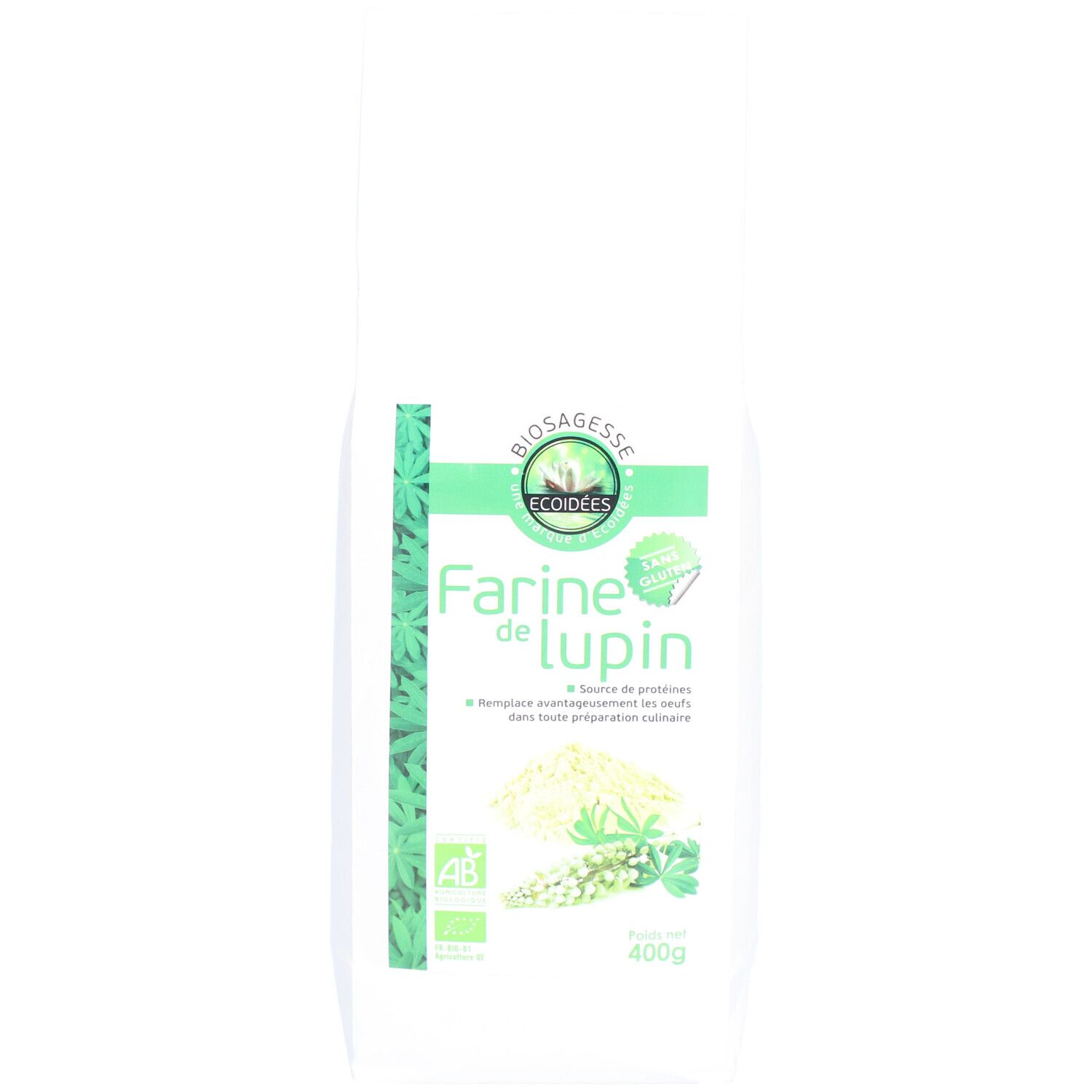 Ecoidées Farine de Lupin Blanc