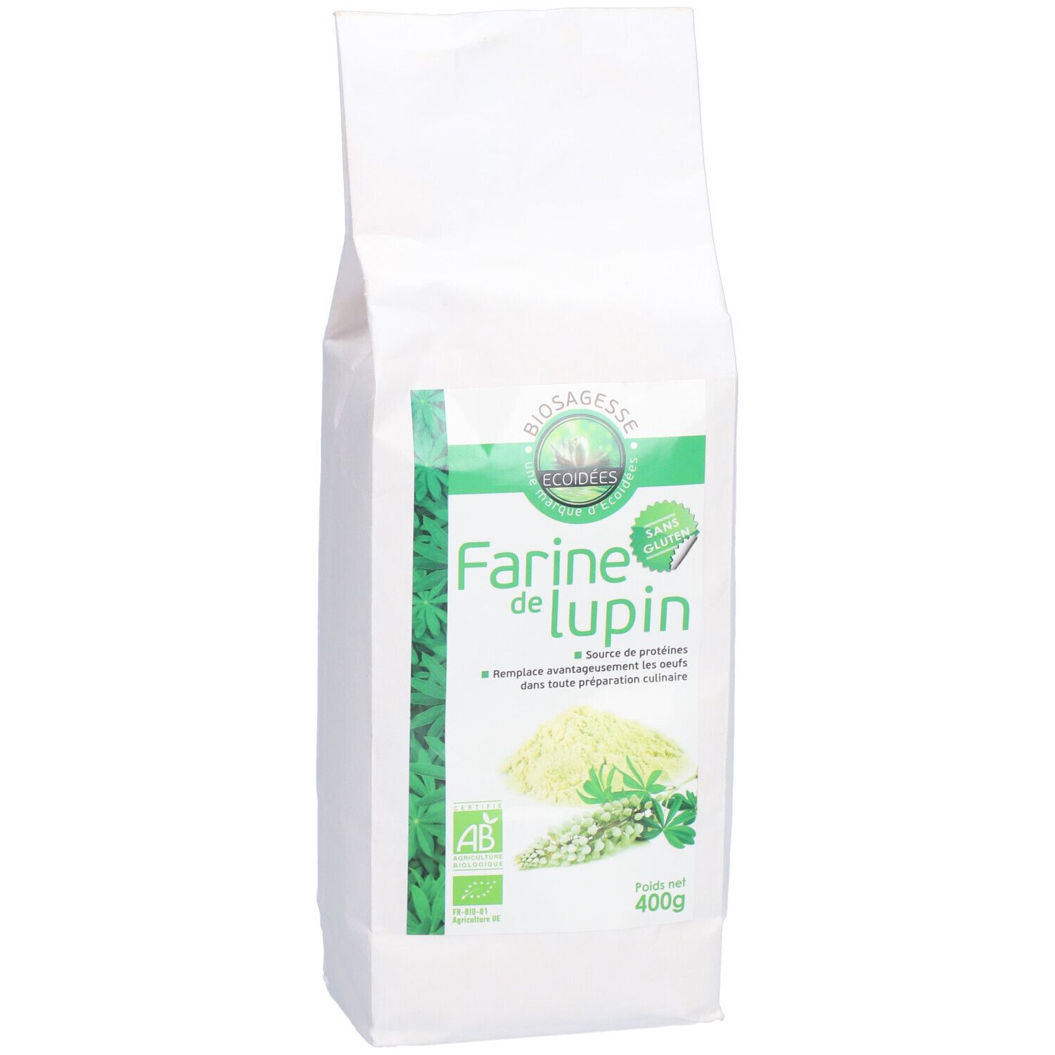 Ecoidées Farine de Lupin Blanc