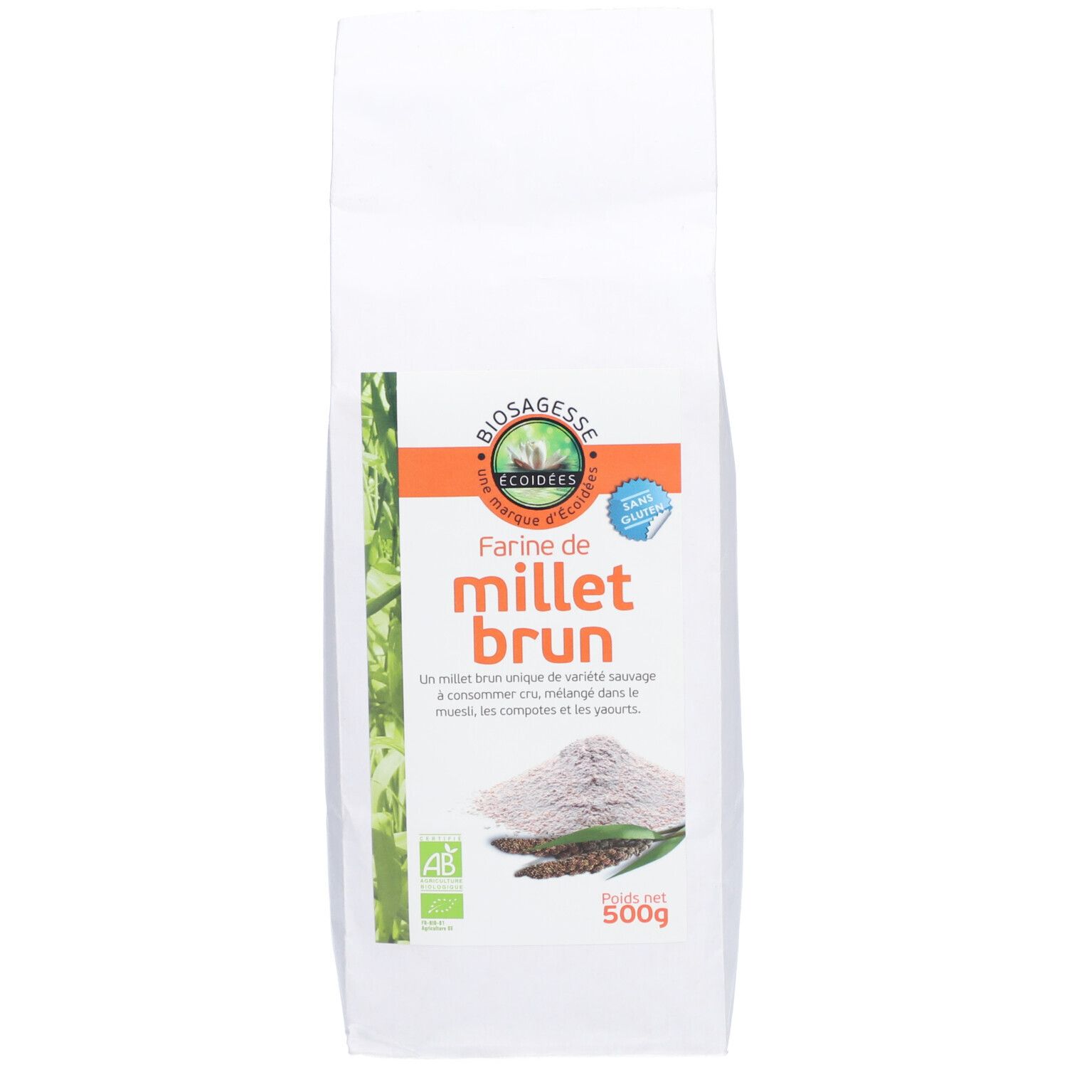 Ecoidées Farine de Millet Brun