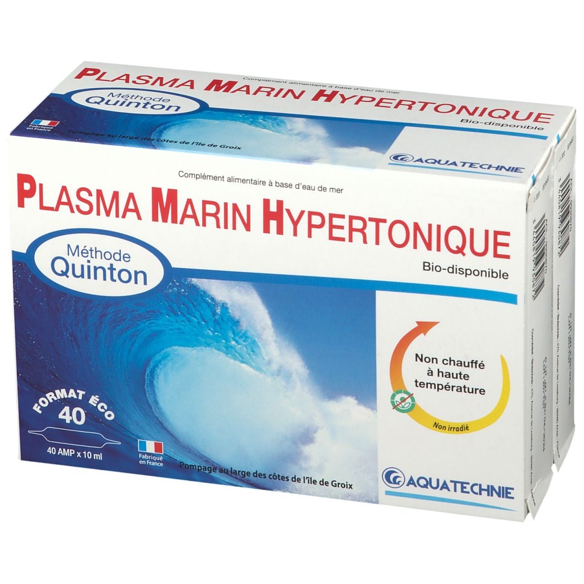 AQUATECHNIE Plasma Marin Hypertonique ampoules