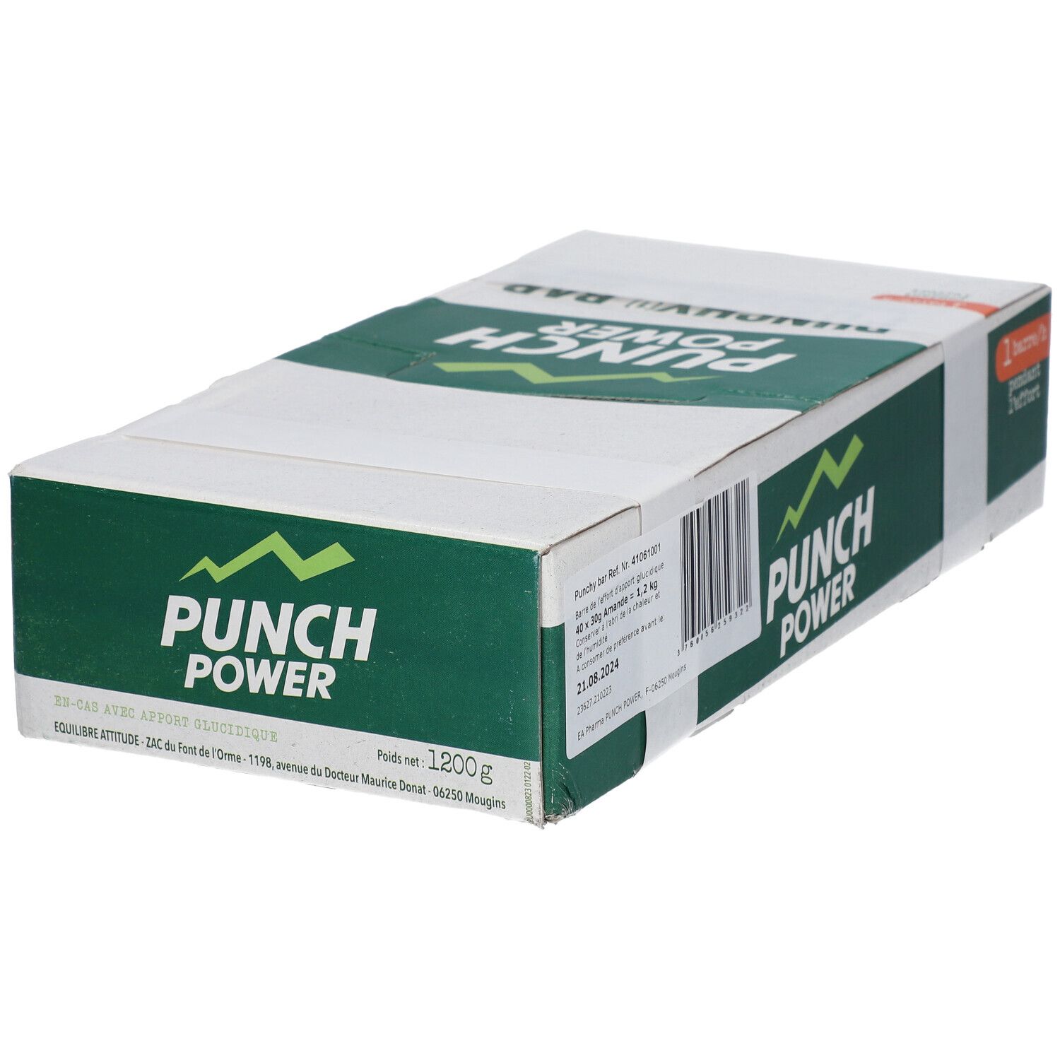 PUNCH POWER Punchy Bar Amande