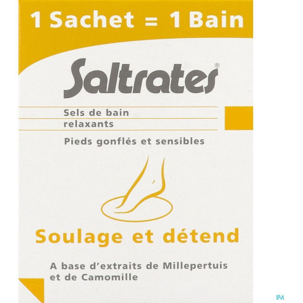 SALTRATES Sels de Bain Relaxants