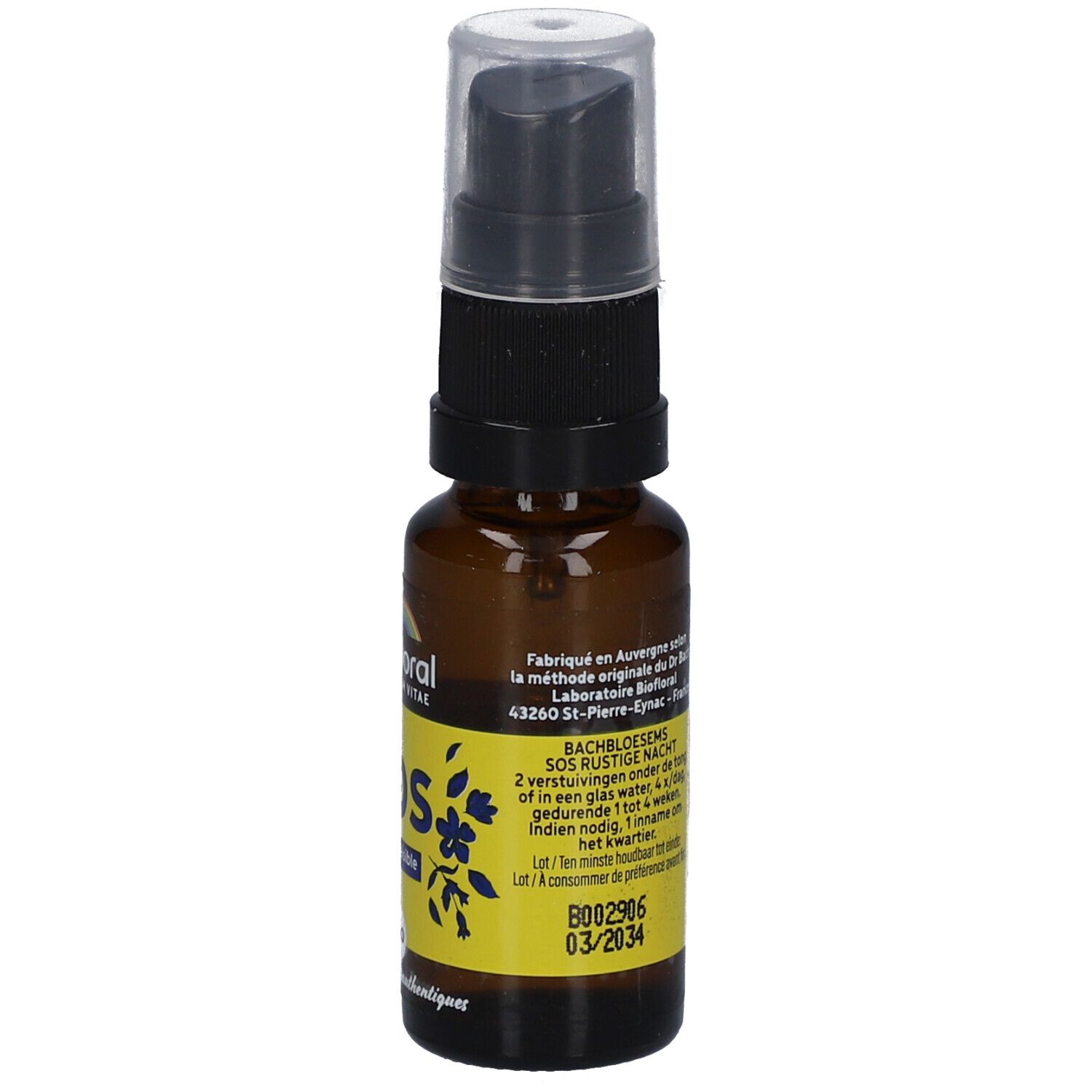 BIOFLORAL SOS Nuit Paisible Spray
