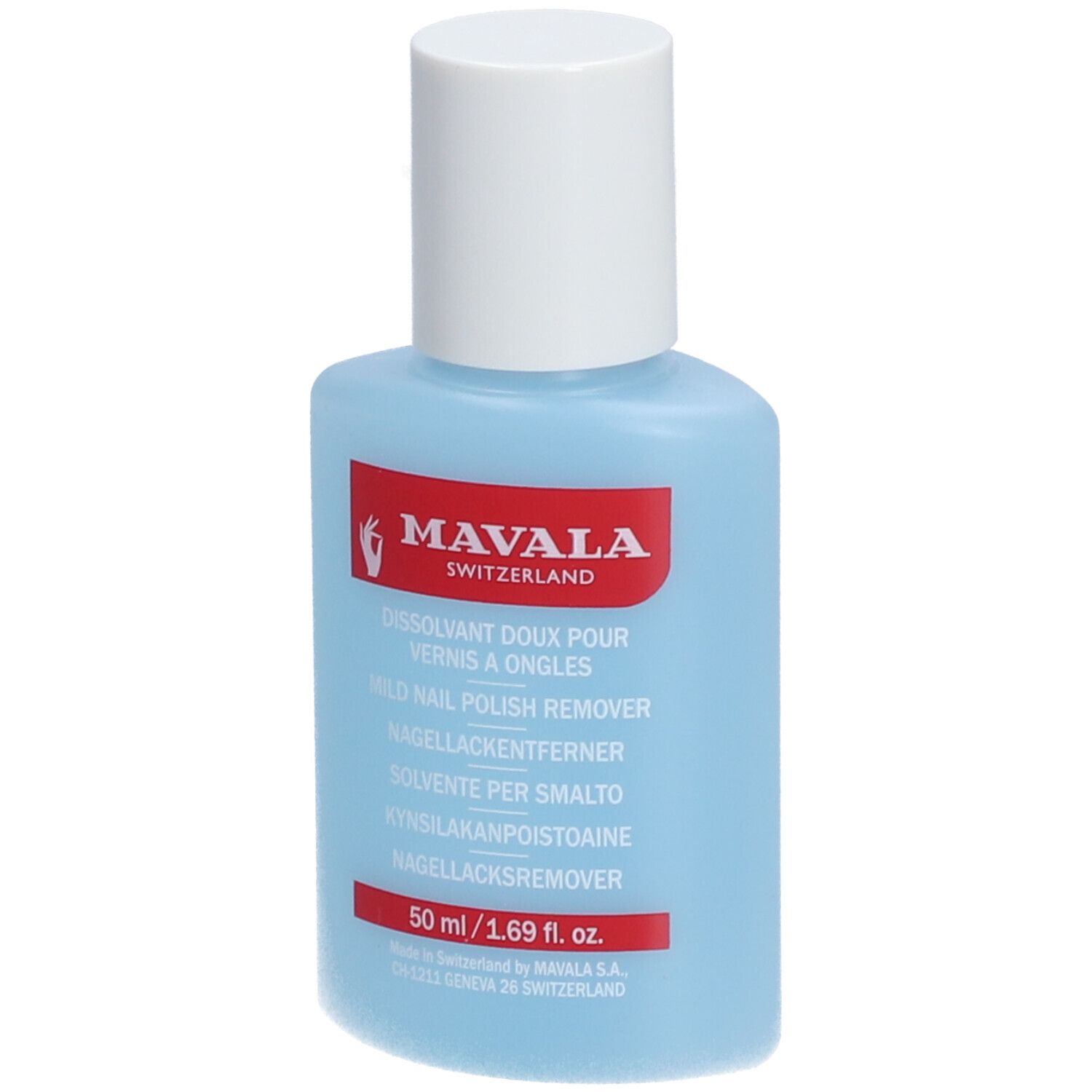 MAVALA Nagellackentferner – Acetonfrei, Geruchlos, 50 Ml, Schonend Für Nägel & Haut