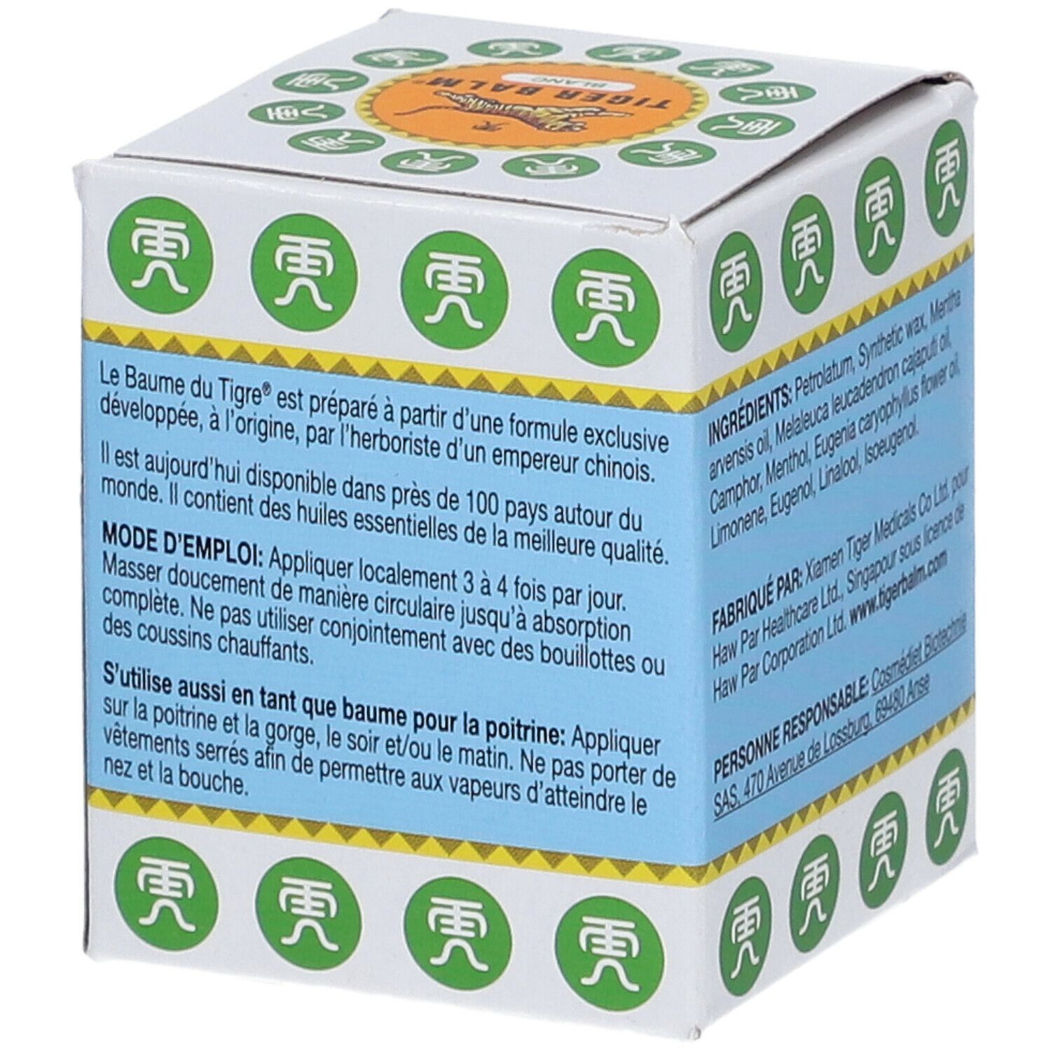 Tiger Balsam® Blanc