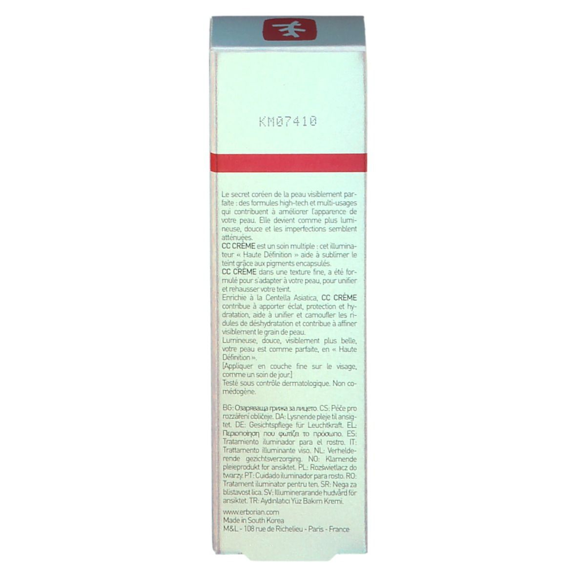 erborian CC Crème à la Centella Asiatica Clair