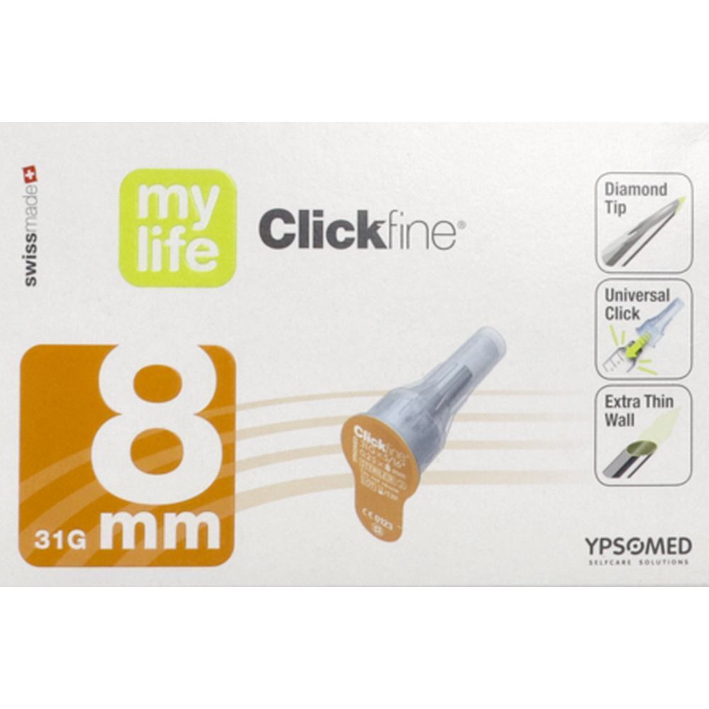 mylife (IP-APS) Clickfine aiguilles 8mm 31G