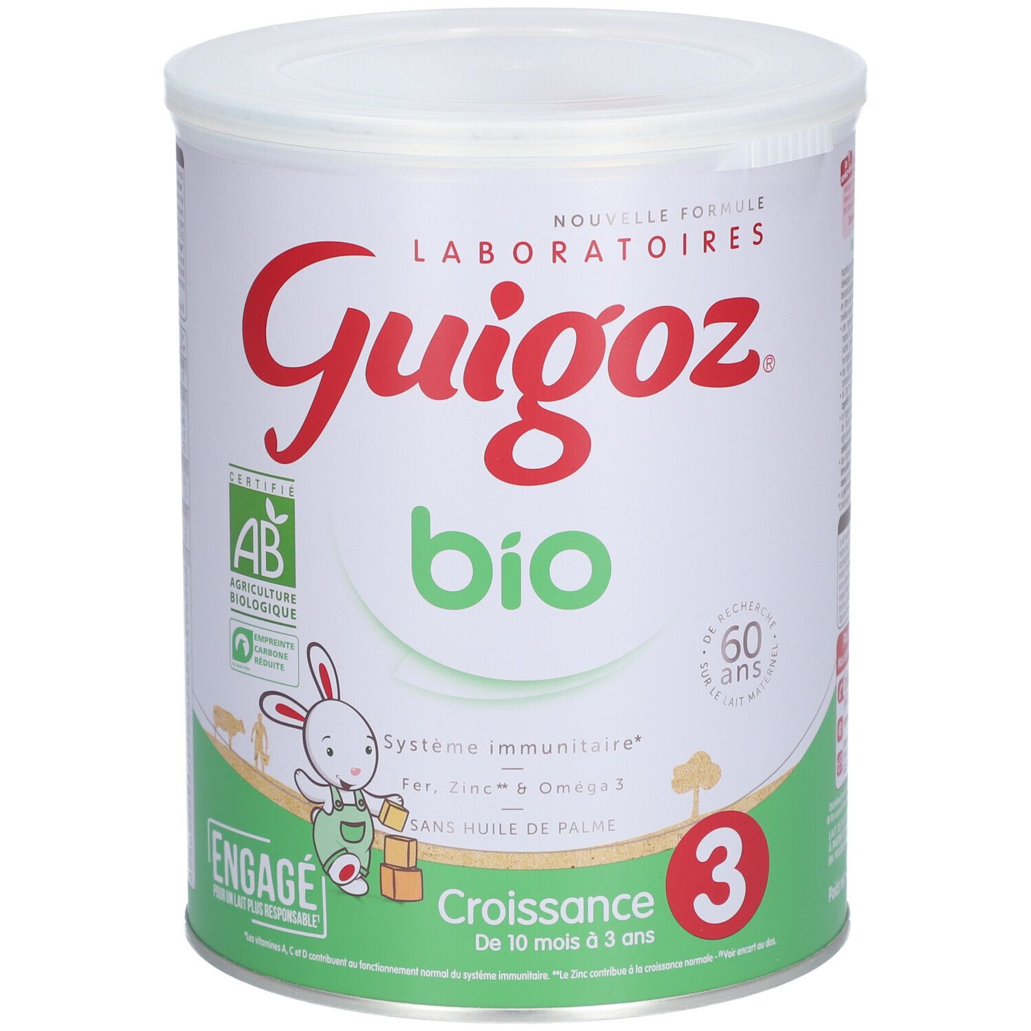 Lait Guigoz Bio Croissance - Aliment bébé 10 mois à 3 ans