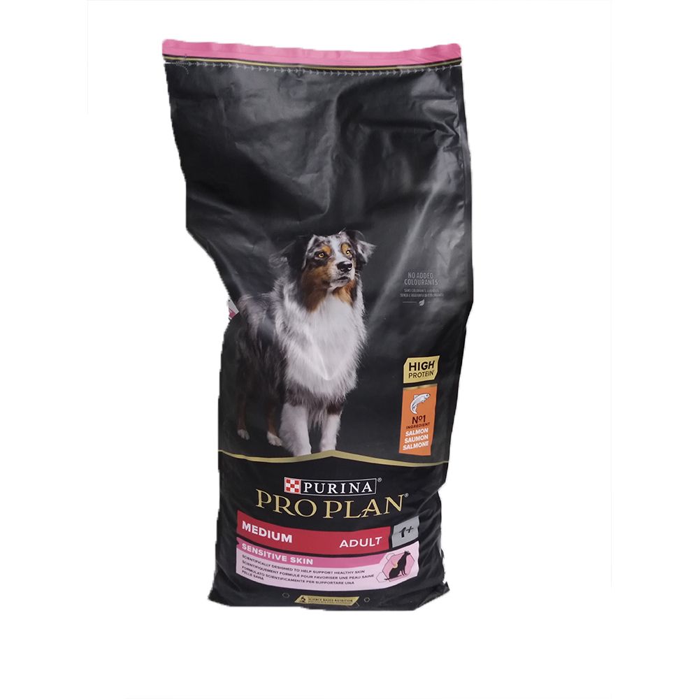 PURINA® PRO PLAN® Medium Adult Sensitive Skin avec OPTIDERMA™ Saumon