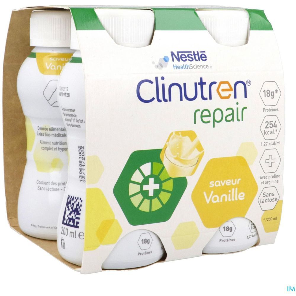 CLINUTREN REPAIR Vanille complément nutritionnel cicatrisation