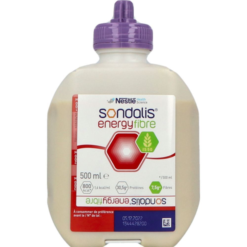 Sondalis Energy Fibre, Denrée alimentaire destinée à des fins médicales spéciales, poche 5