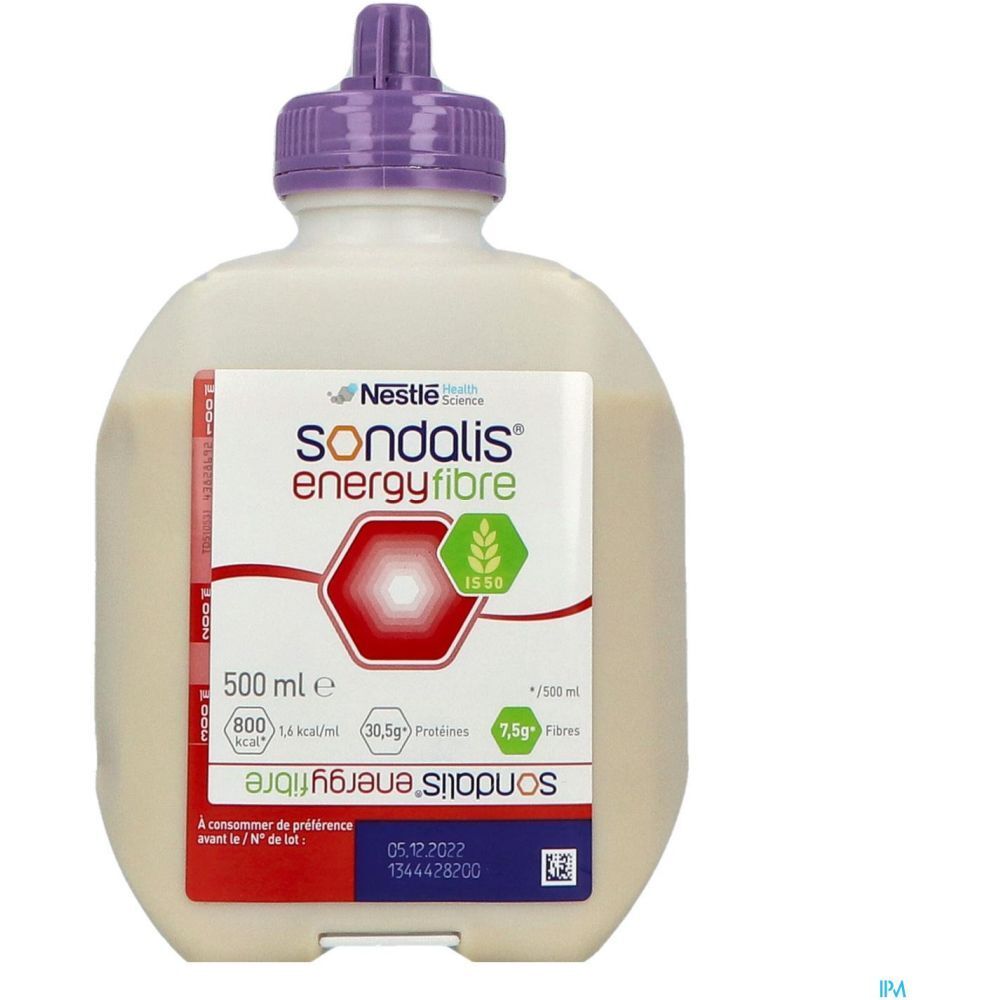 Sondalis Energy Fibre, Denrée alimentaire destinée à des fins médicales spéciales, poche 5