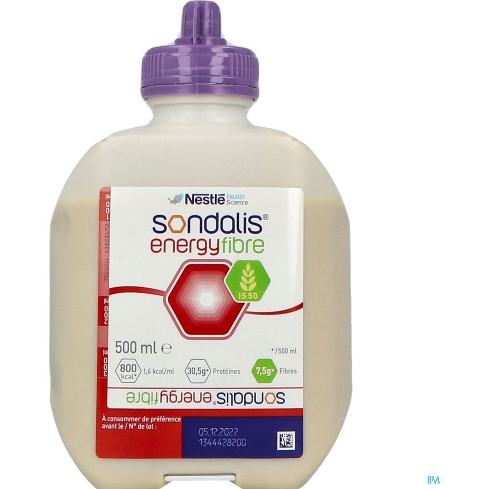Sondalis Energy Fibre, Denrée alimentaire destinée à des fins médicales spéciales, poche 5