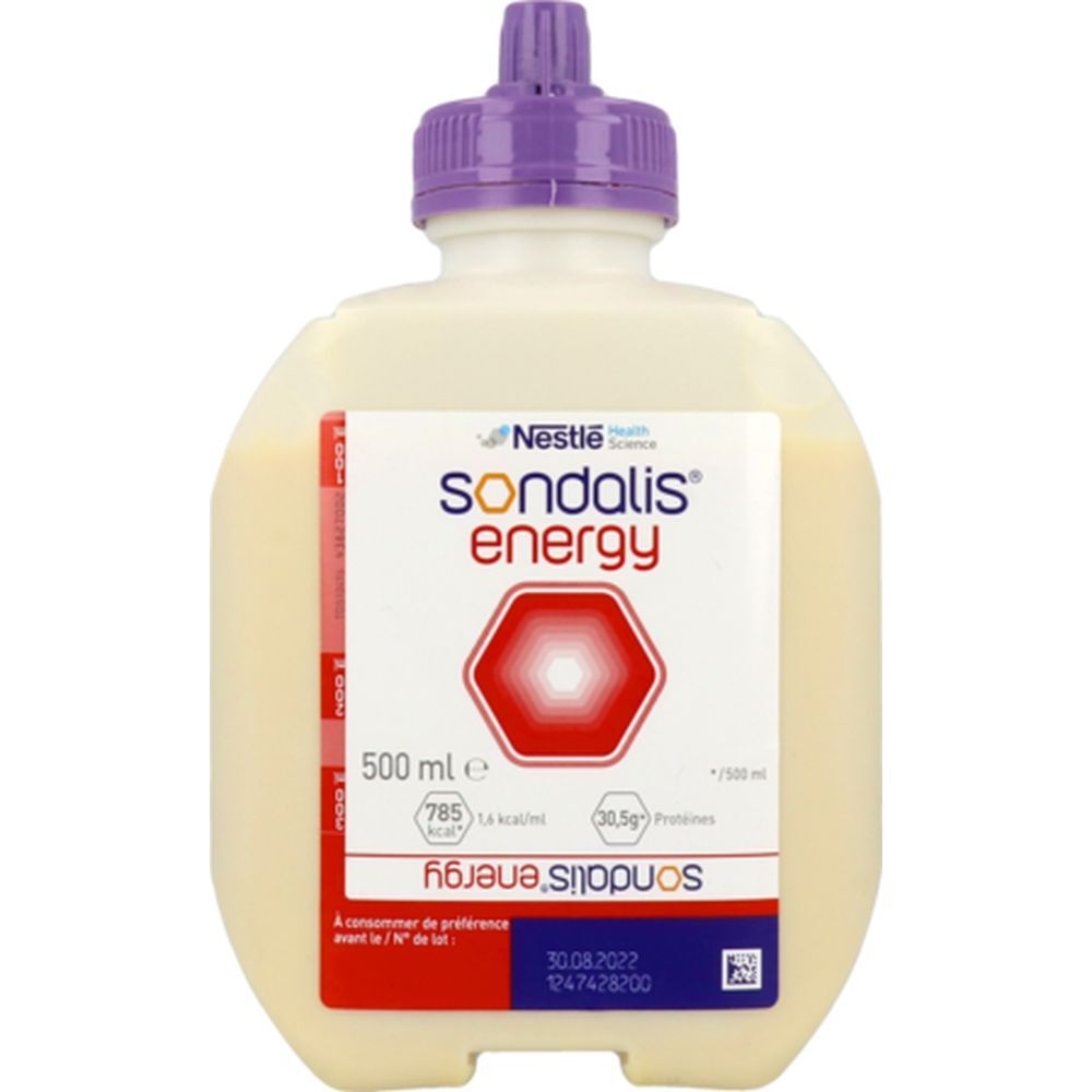 SONDALIS ENERGY - Denrée alimentaire destinée à des fins médicales spéciales, saveur neutr