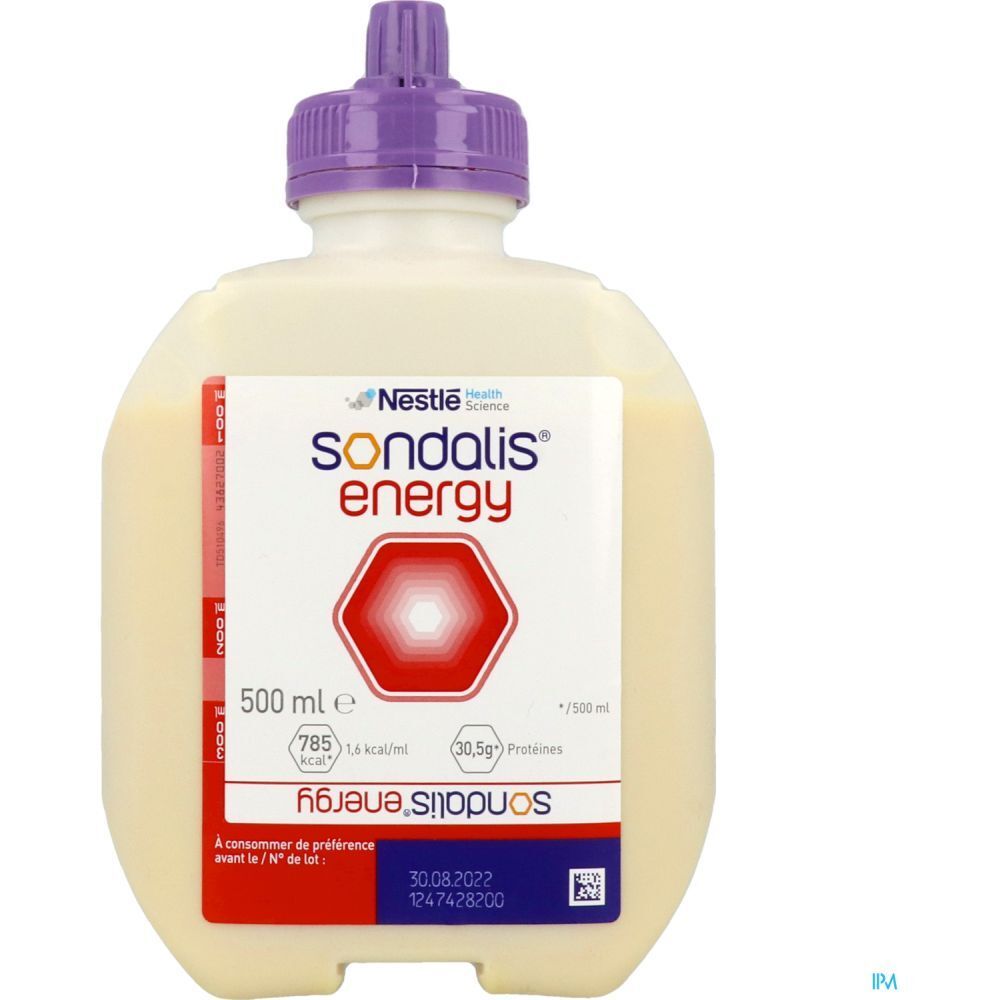 SONDALIS ENERGY - Denrée alimentaire destinée à des fins médicales spéciales, saveur neutr