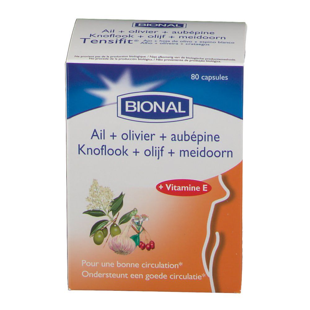 Bional Ail + Olivier + Aubépine
