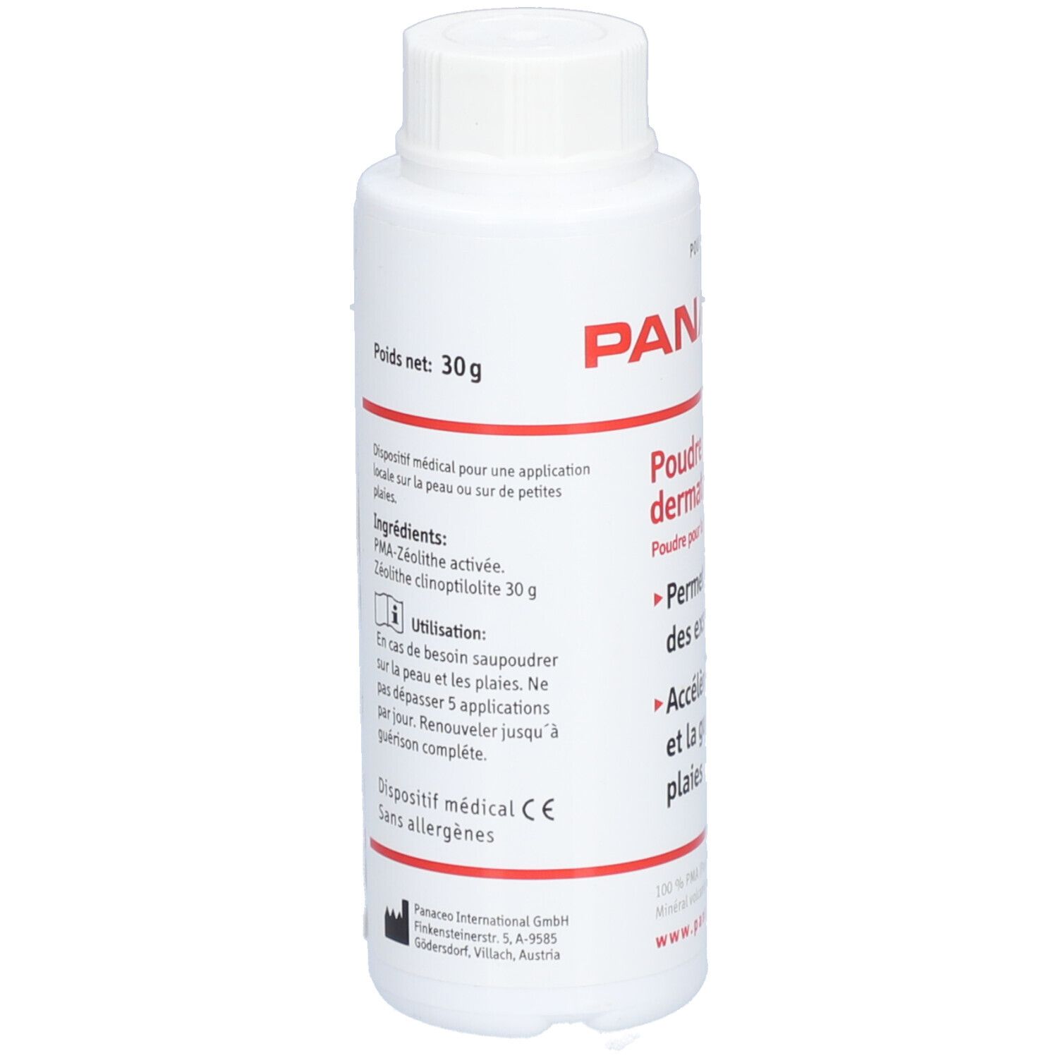 ECOIDEES PANACEO DERMATO PDR 30G