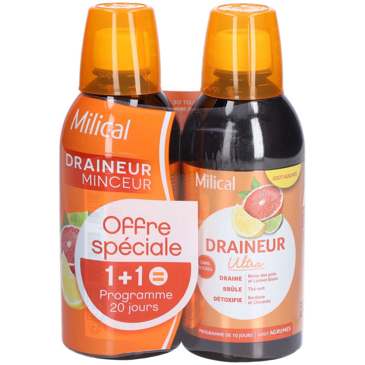 MILICAL Draineur minceur Ultra agrumes