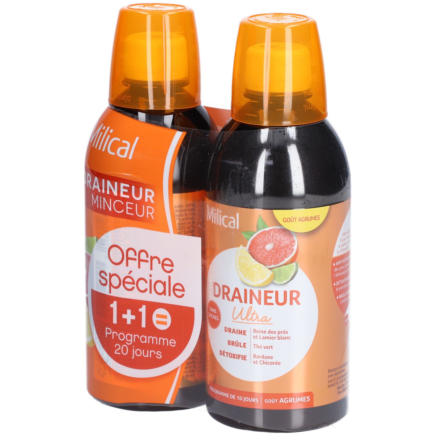 MILICAL Draineur minceur Ultra agrumes