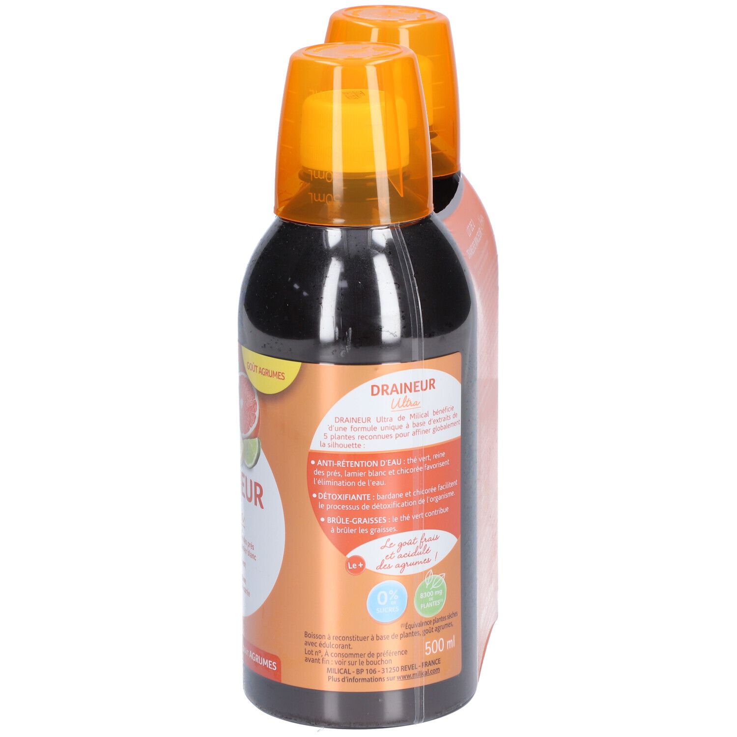 MILICAL Draineur minceur Ultra agrumes