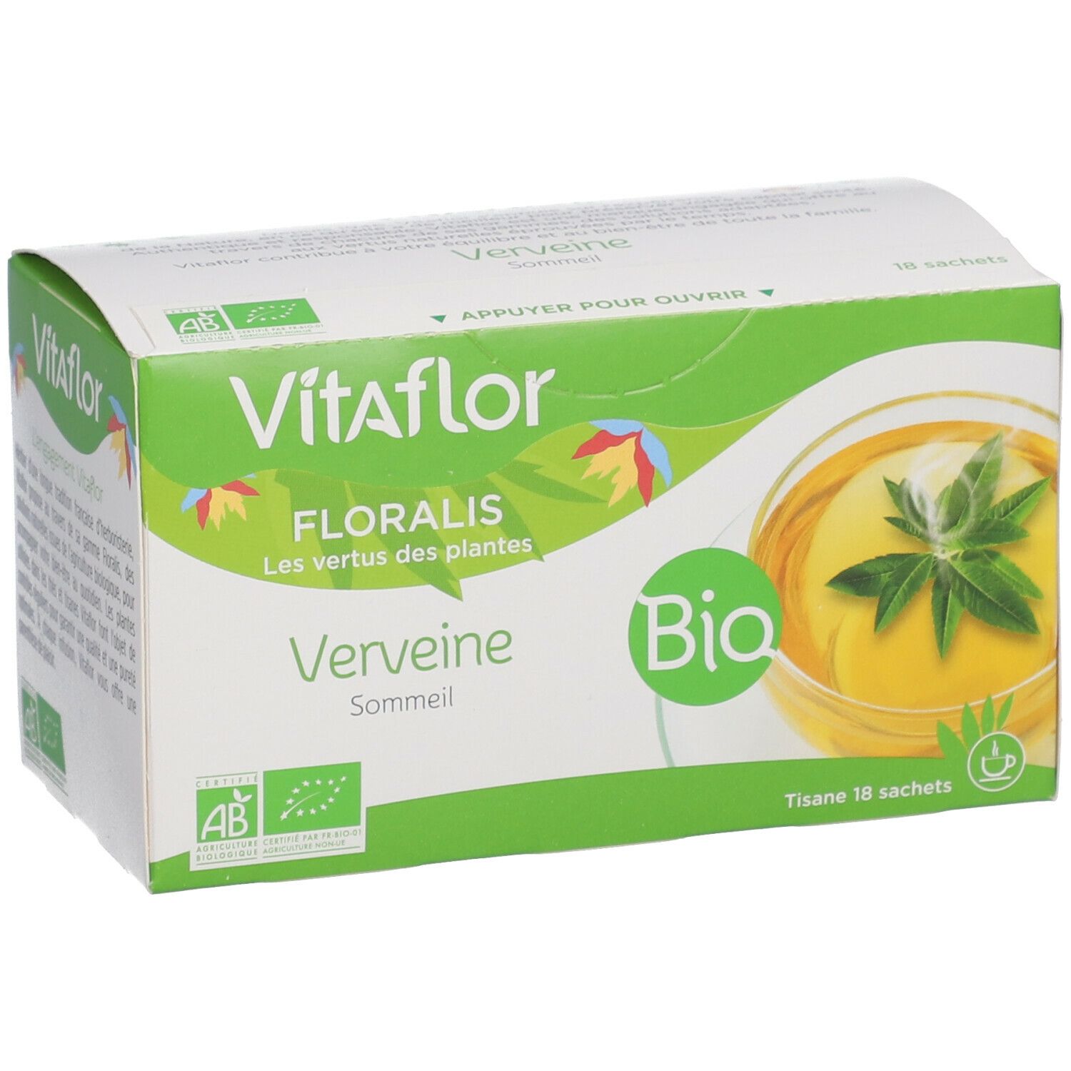 Vitaflor® Bio Verveine Tisane Sommeil