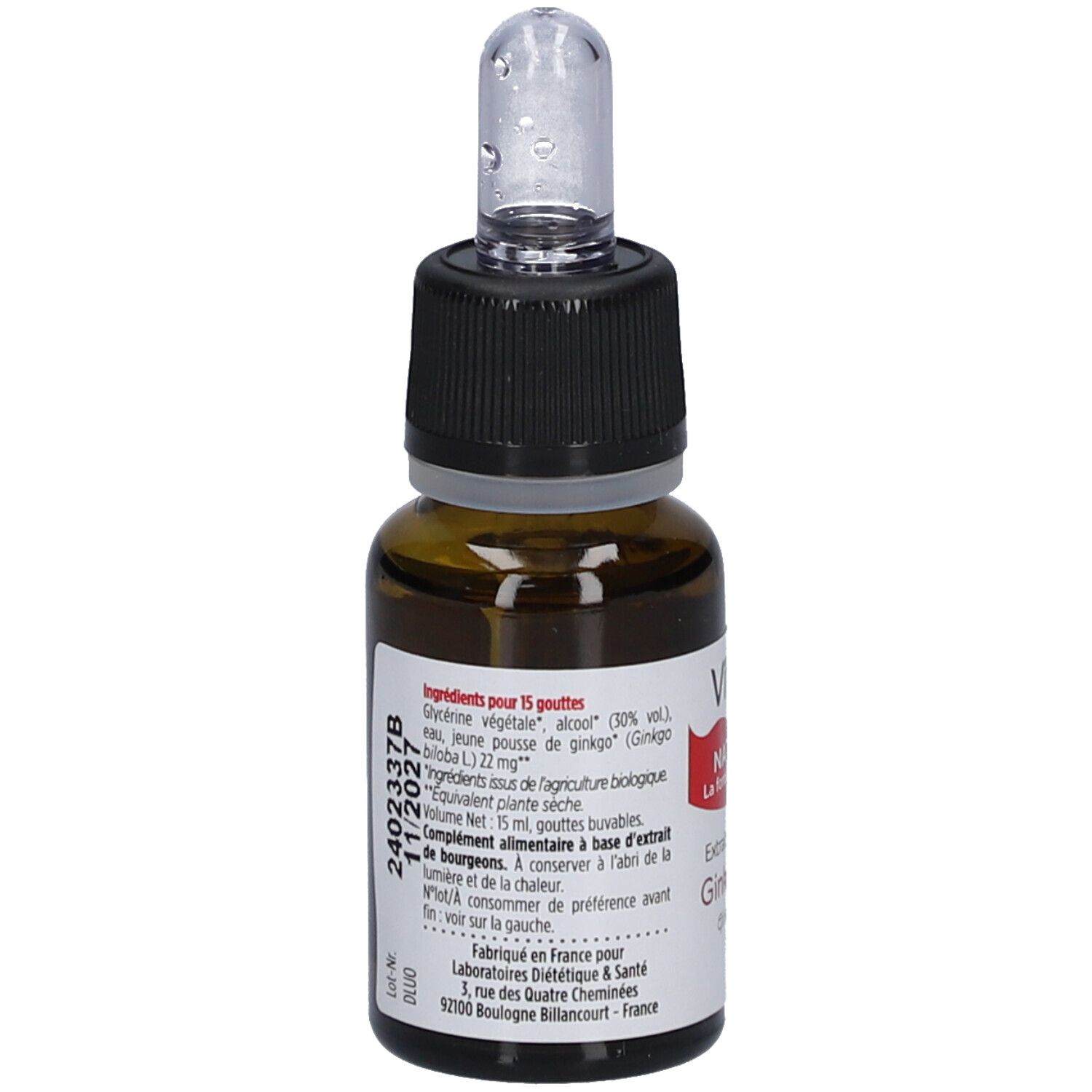 Vitaflor Extrait de bourgeon gingko bio