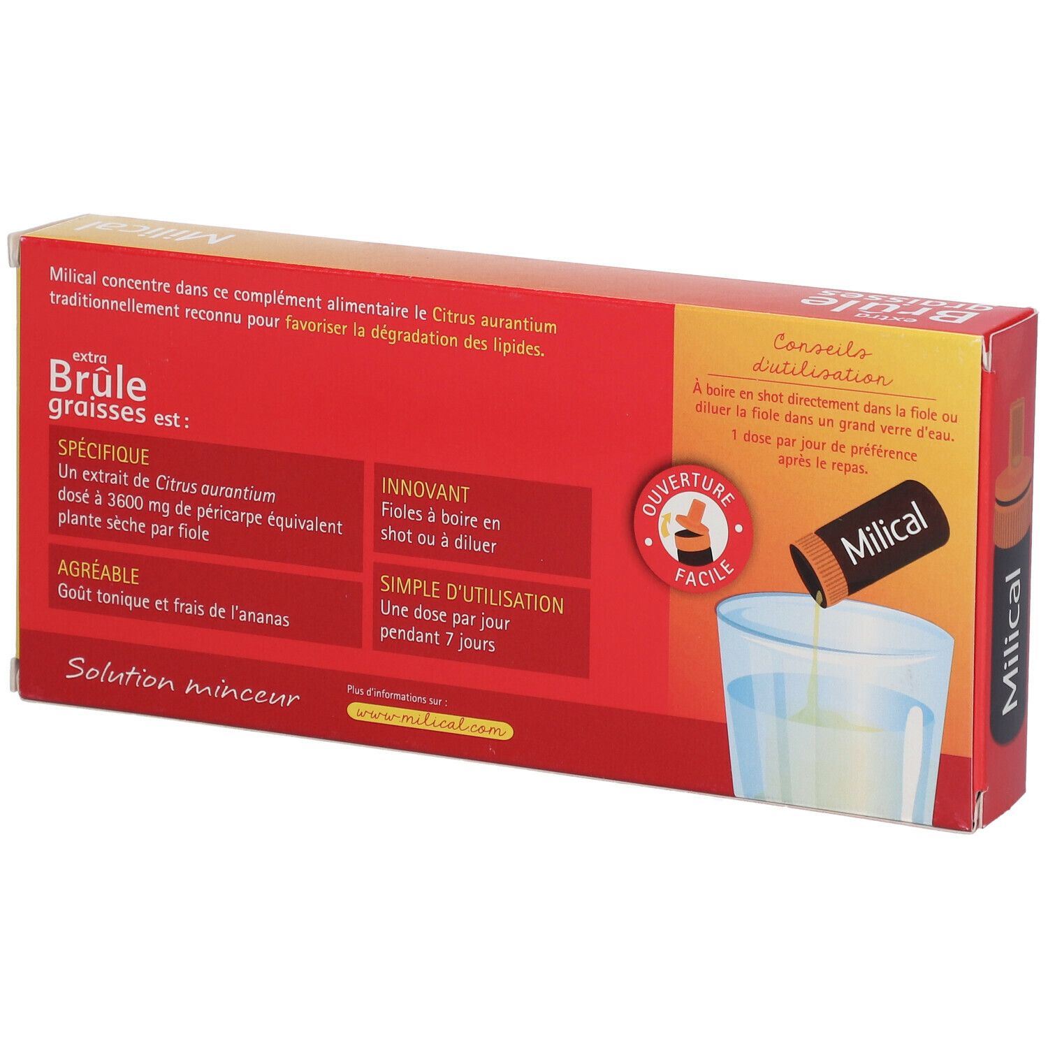 Milical EXTRA Brûle-graisses Ananas