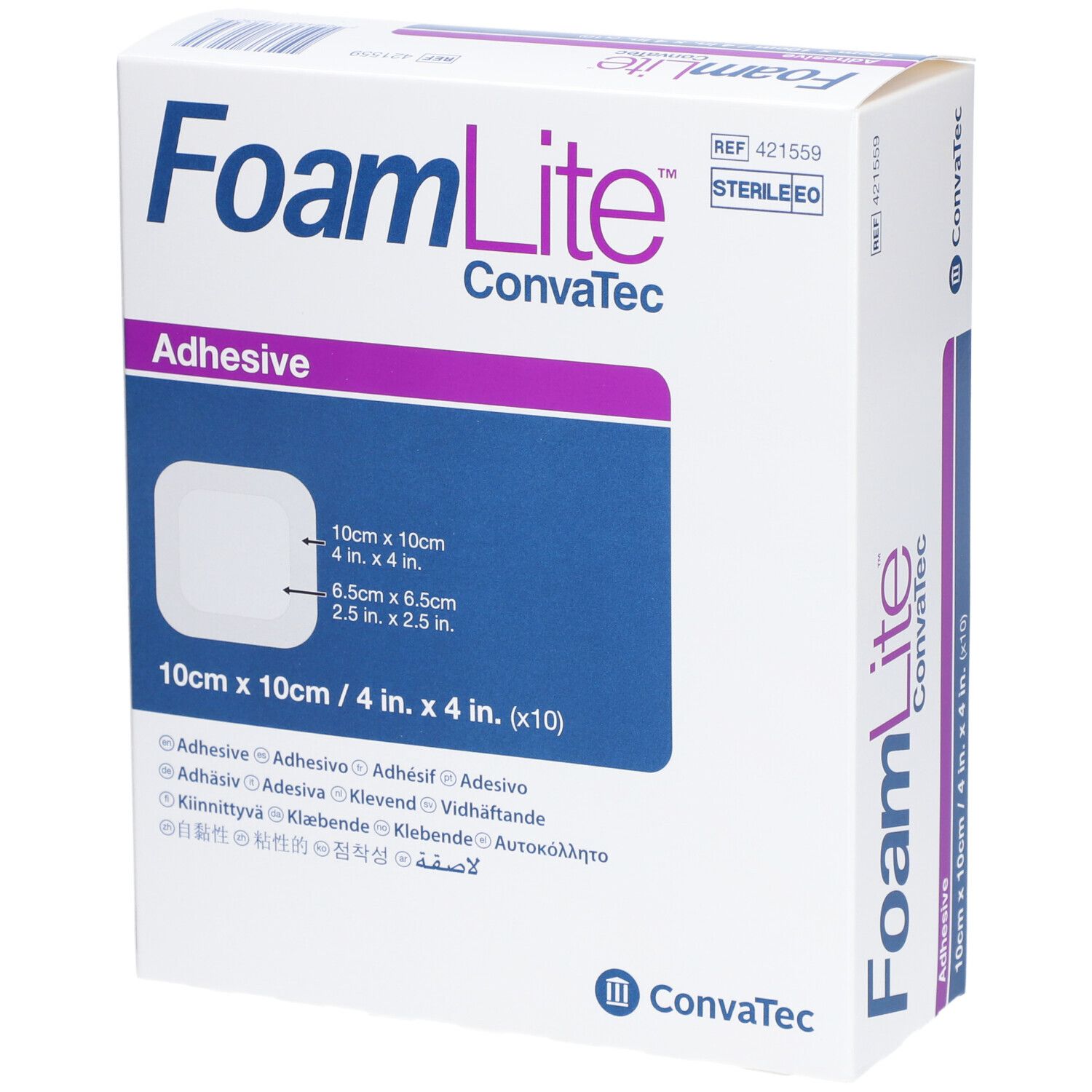 FOAM LITE - Pansement hydrocellulaire à absorption moyenne, adhésif ...