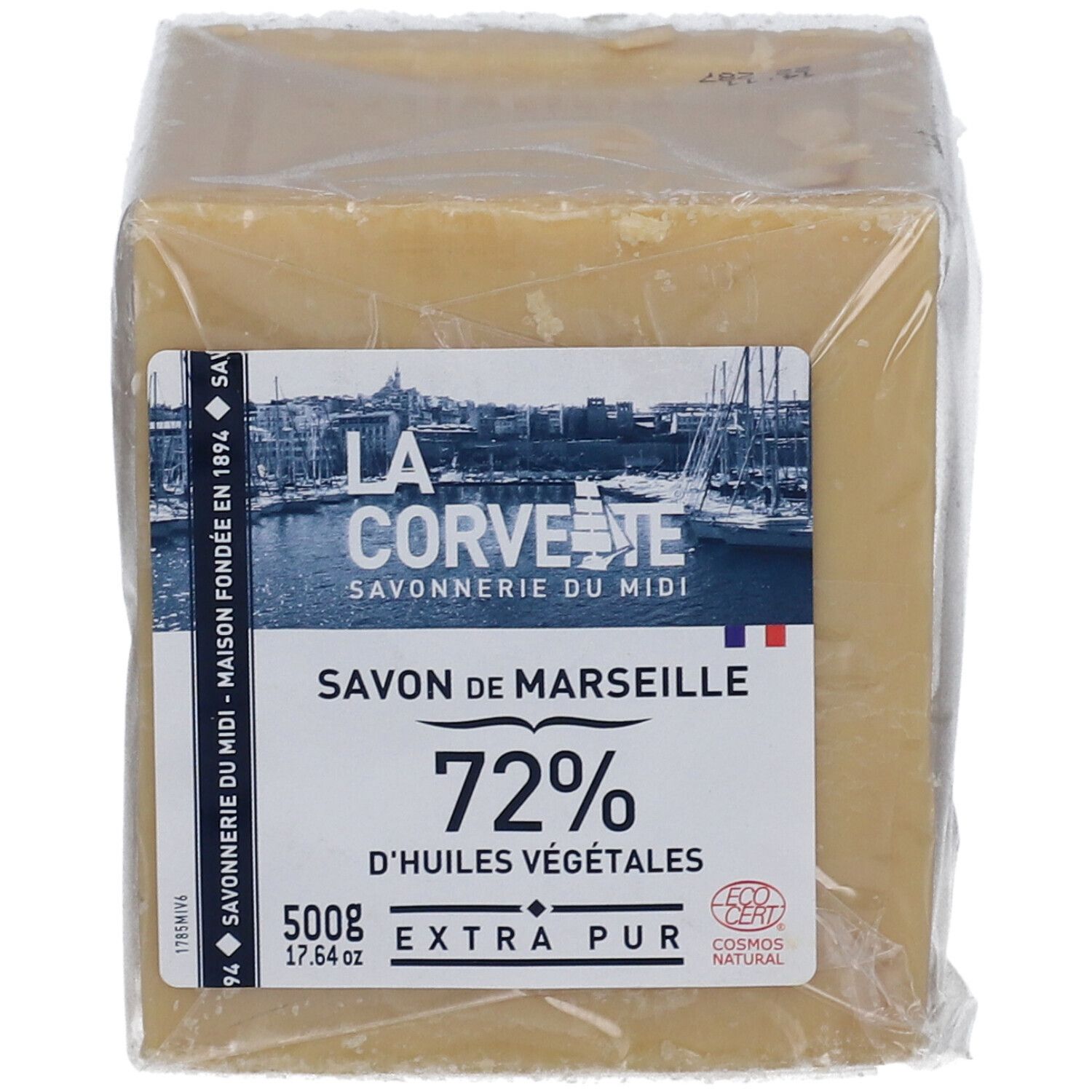 LA CORVETTE Cube de Savon de Marseille Extra pur